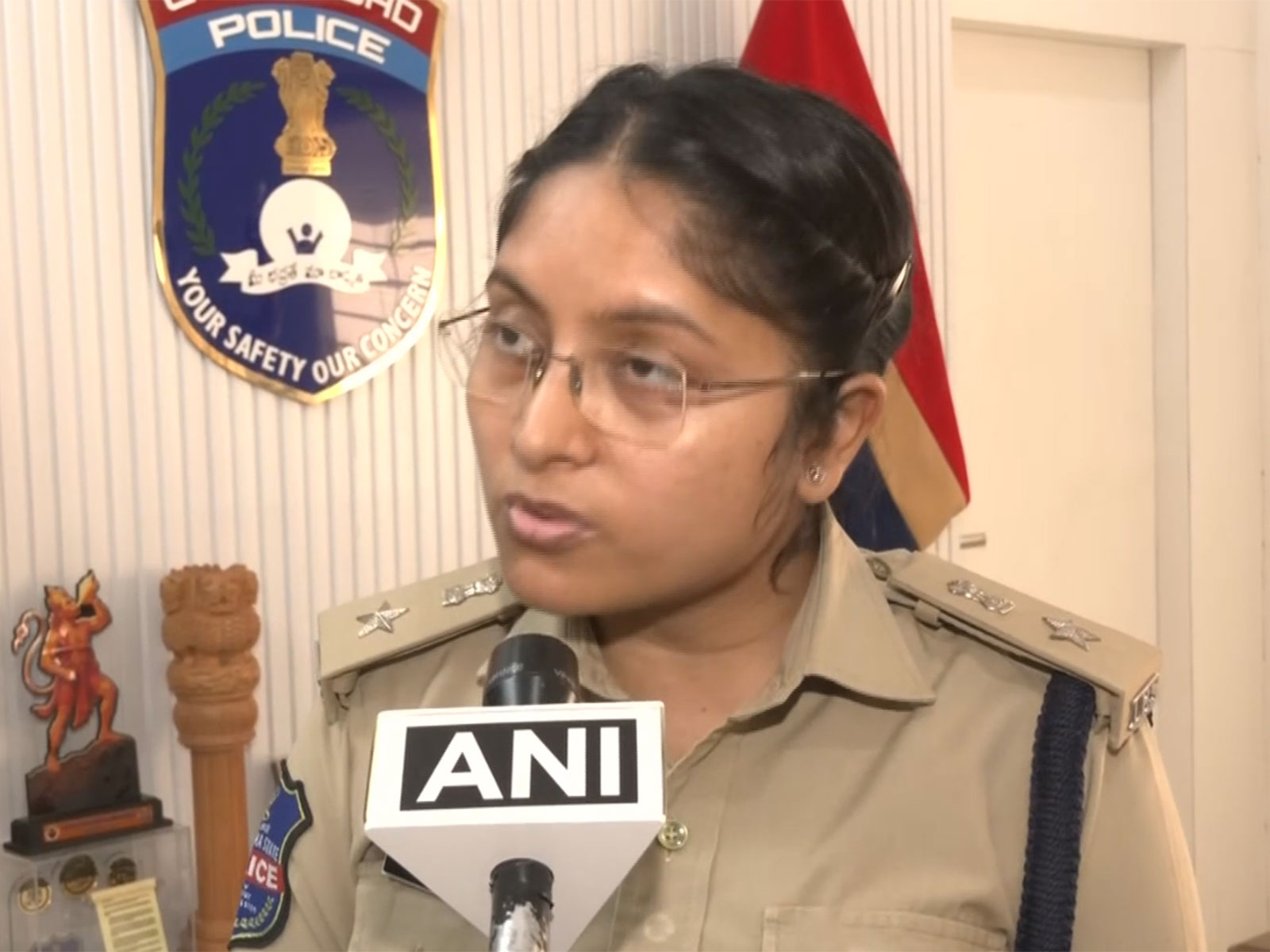 Ritiraj, DCP, Balanagar Zone (Photo/ANI)