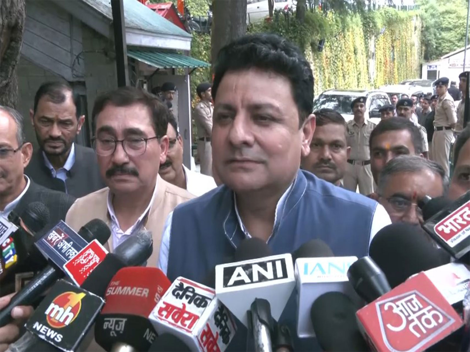 BJP leader and Dharamshala MLA Sudhir Sharma (Photo/ANI)