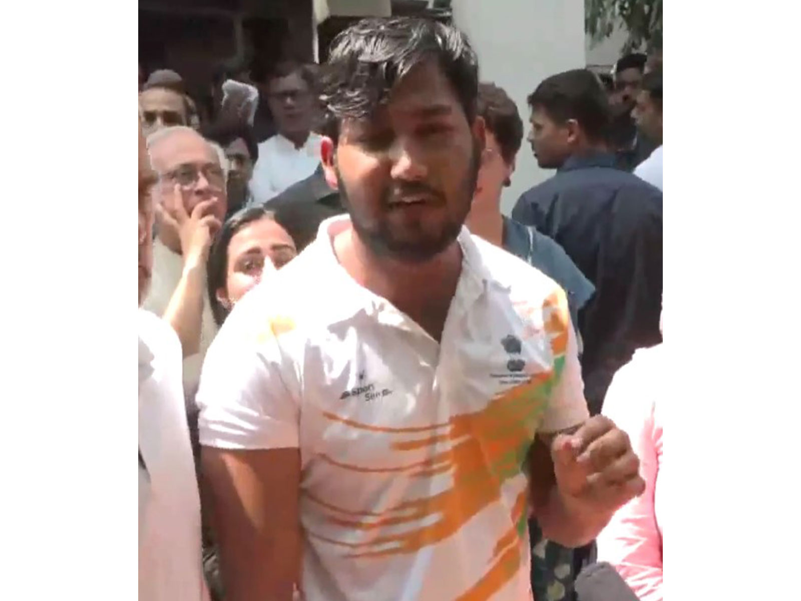 Pellet gun victim Sahil Lochav (Photo/ANI)