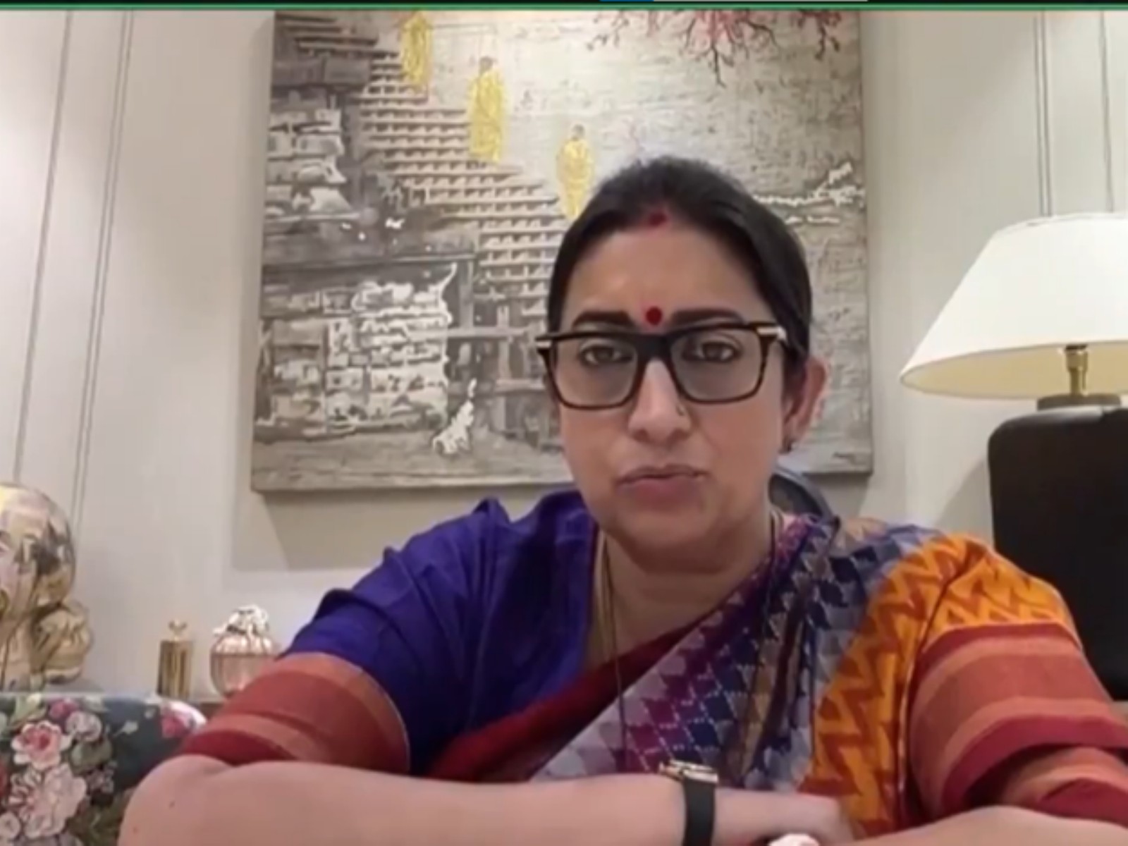 BJP National General Secretary Smriti Irani (Photo/ANI)