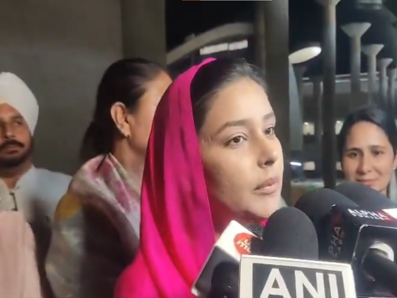 Punjab Chief Minister Bhagwant Mann's wife, Gurpreet Kaur (File Photo/ANI)