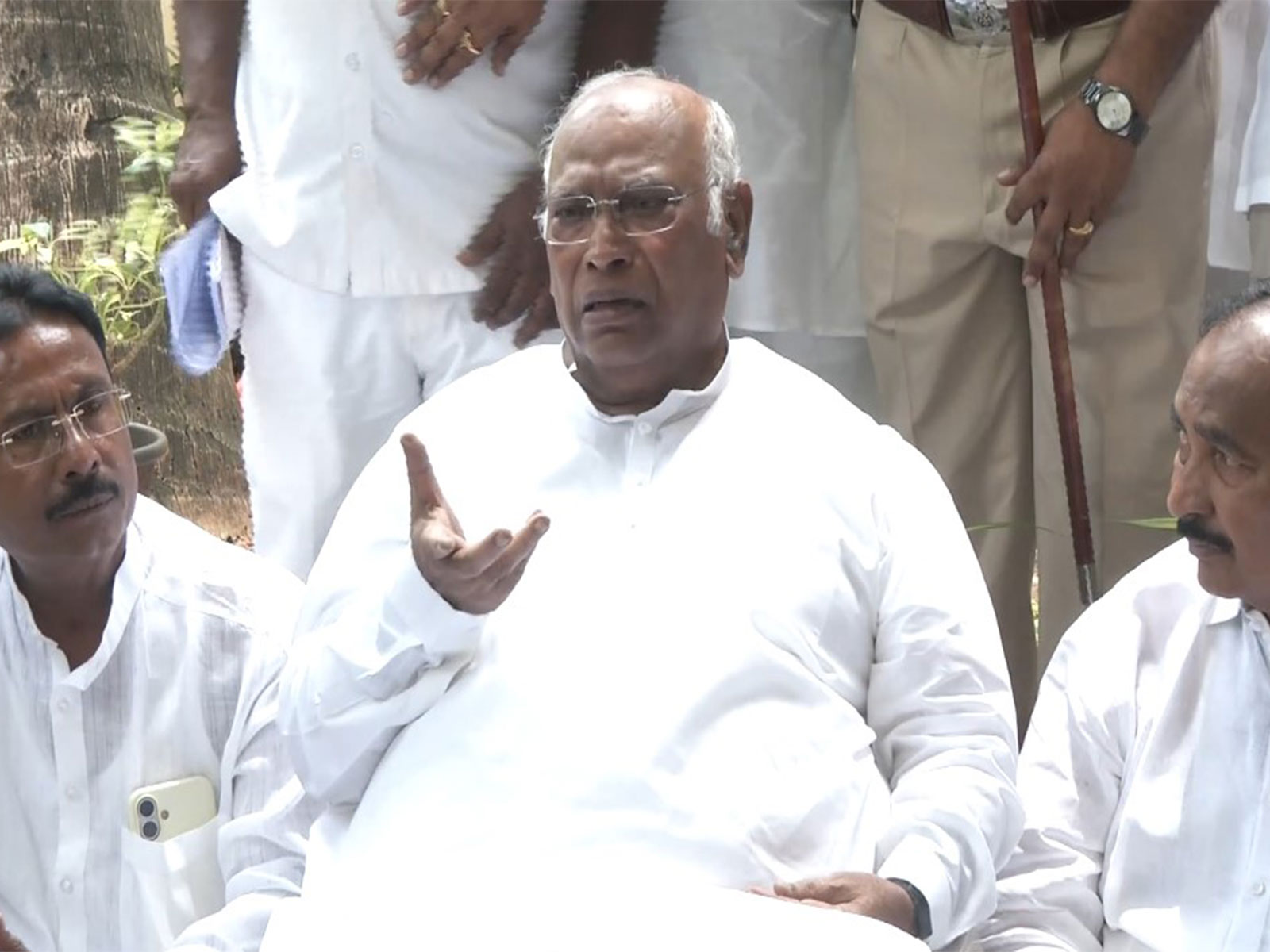 Congress President Mallikarjun Kharge (Photo/ANI)