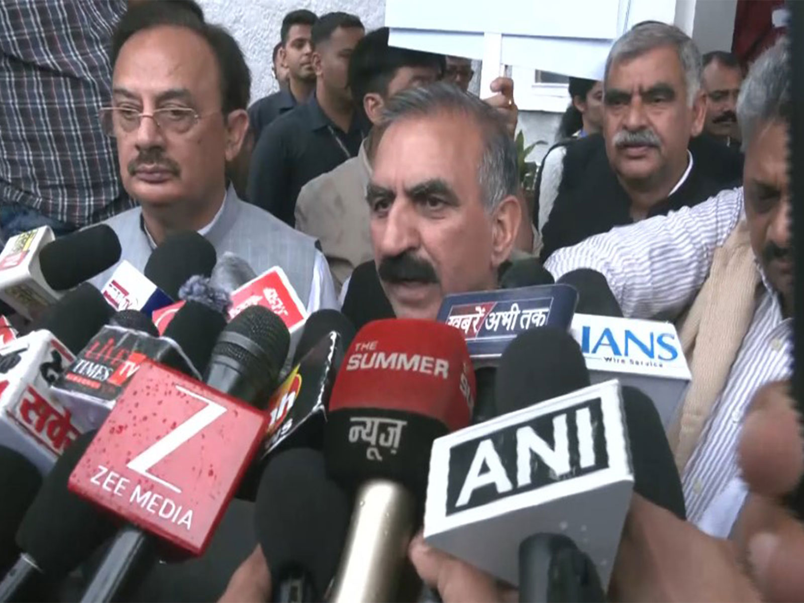 Himachal Pradesh Chief Minister Sukhvinder Singh Sukhu (Photo/ANI)