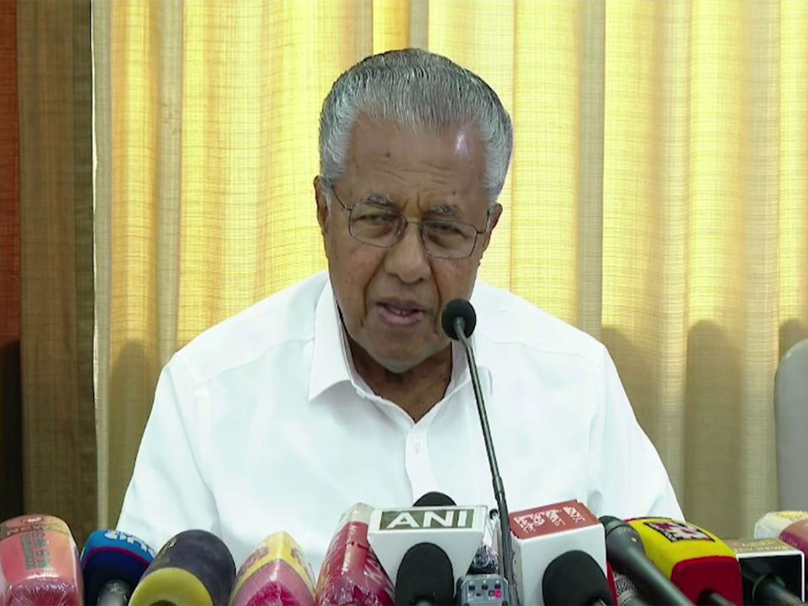 Keralam Leader of the Opposition Pinarayi Vijayan (Photo/ANI)