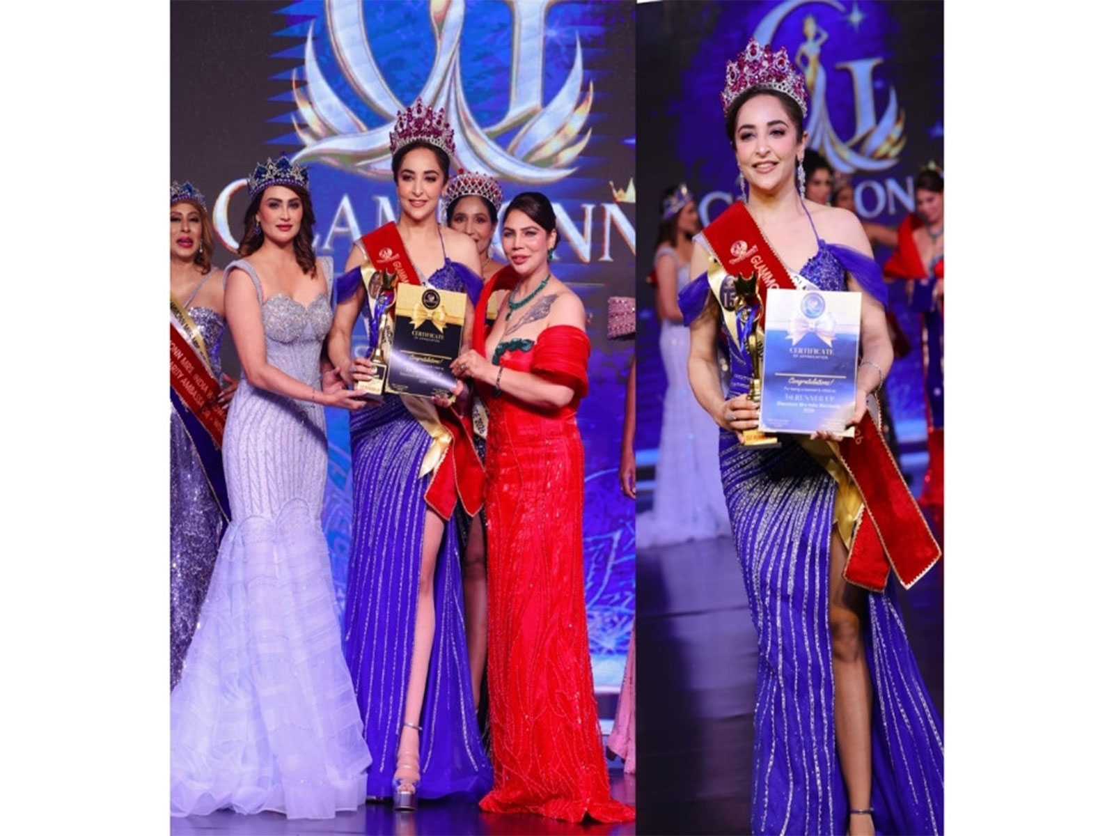 Ravneet Duggal Crowned 1st Runner-Up at Glammonn Mrs India Worldwide 2026