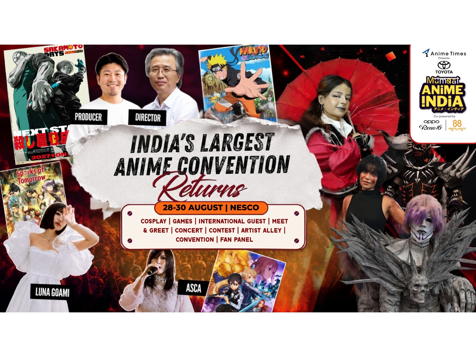 Anime India Set to Host Landmark Mumbai Convention: Naruto Director Hayato Date, 50,000 Fans, and Japanese Industry Titans Converge at NESCO
