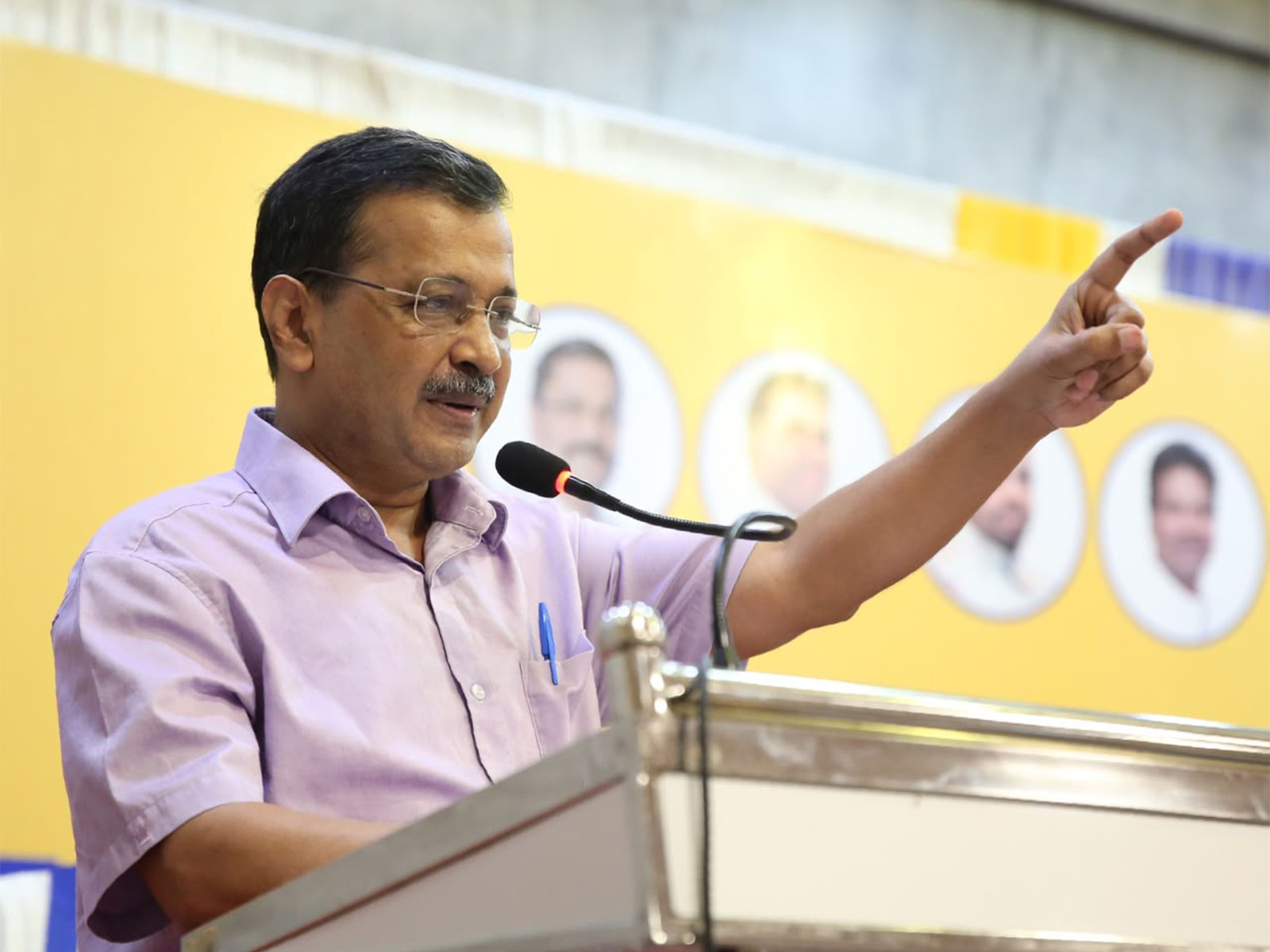 Aam Aadmi Party (AAP) national convenor Arvind Kejriwal (Photo/ANI)