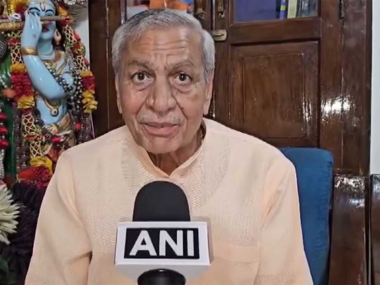 Uttar Pradesh Sugarcane Minister Chaudhary Laxmi Narayan (Photo/ANI)