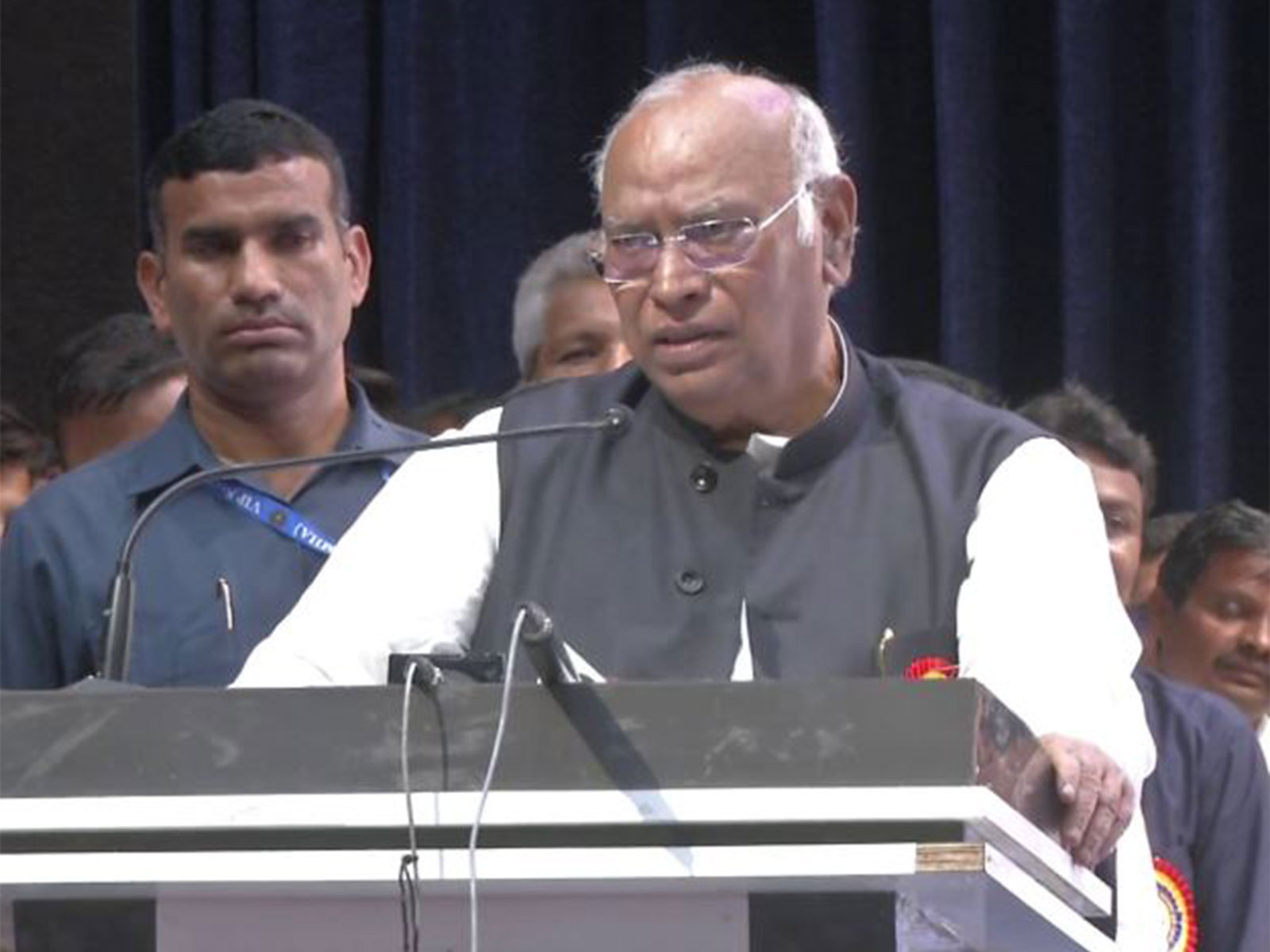 Congress president Mallikarjun Kharge (Photo/ANI)