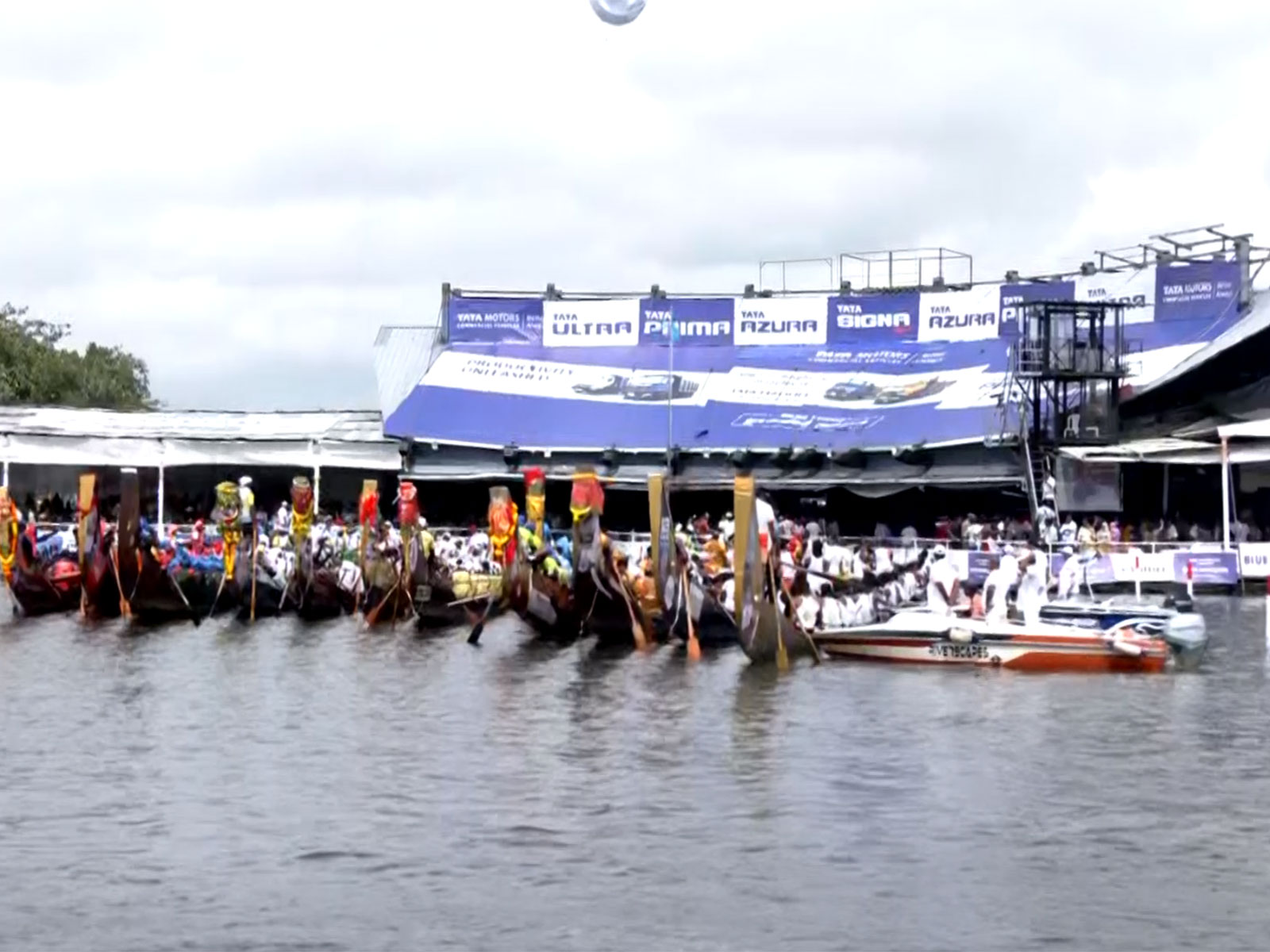 Visual from Nehru Trophy Boat race (Photo/ANI) 