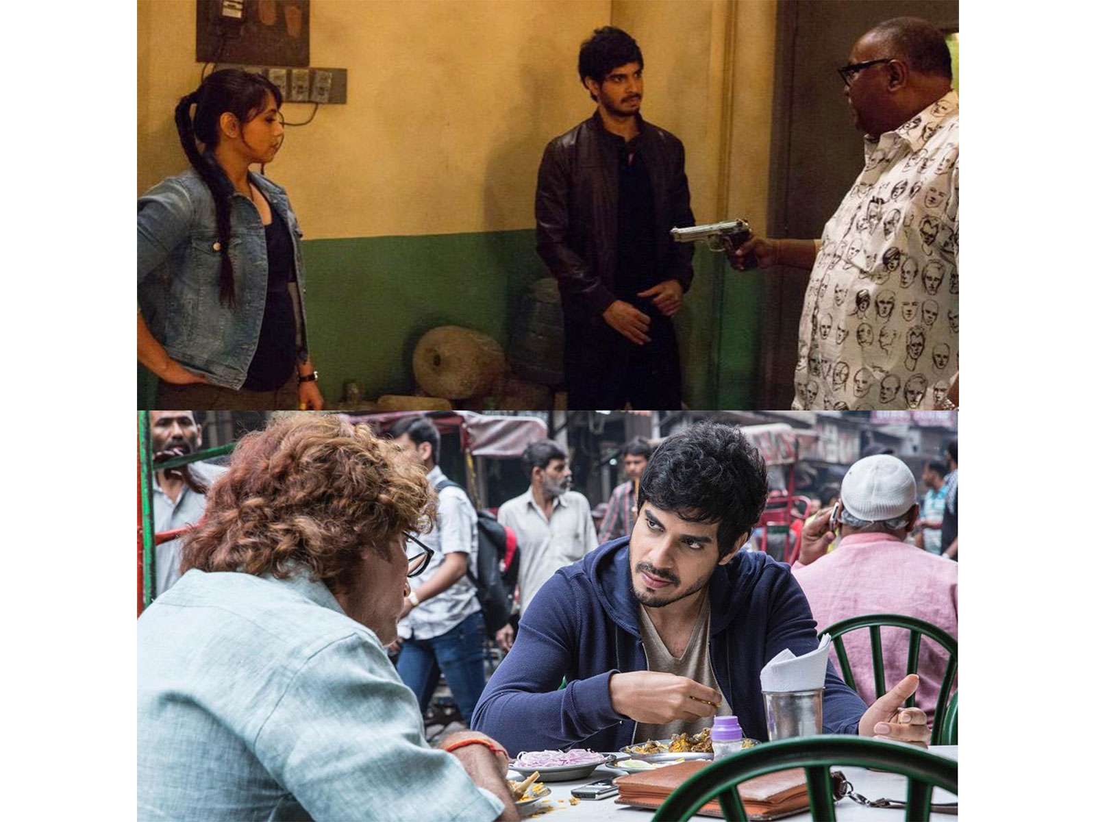 Tahir Raj Bhasin, Rani Mukerji on 'Mardaani' sets (Photo/Instagram@tahirrajbhasin)