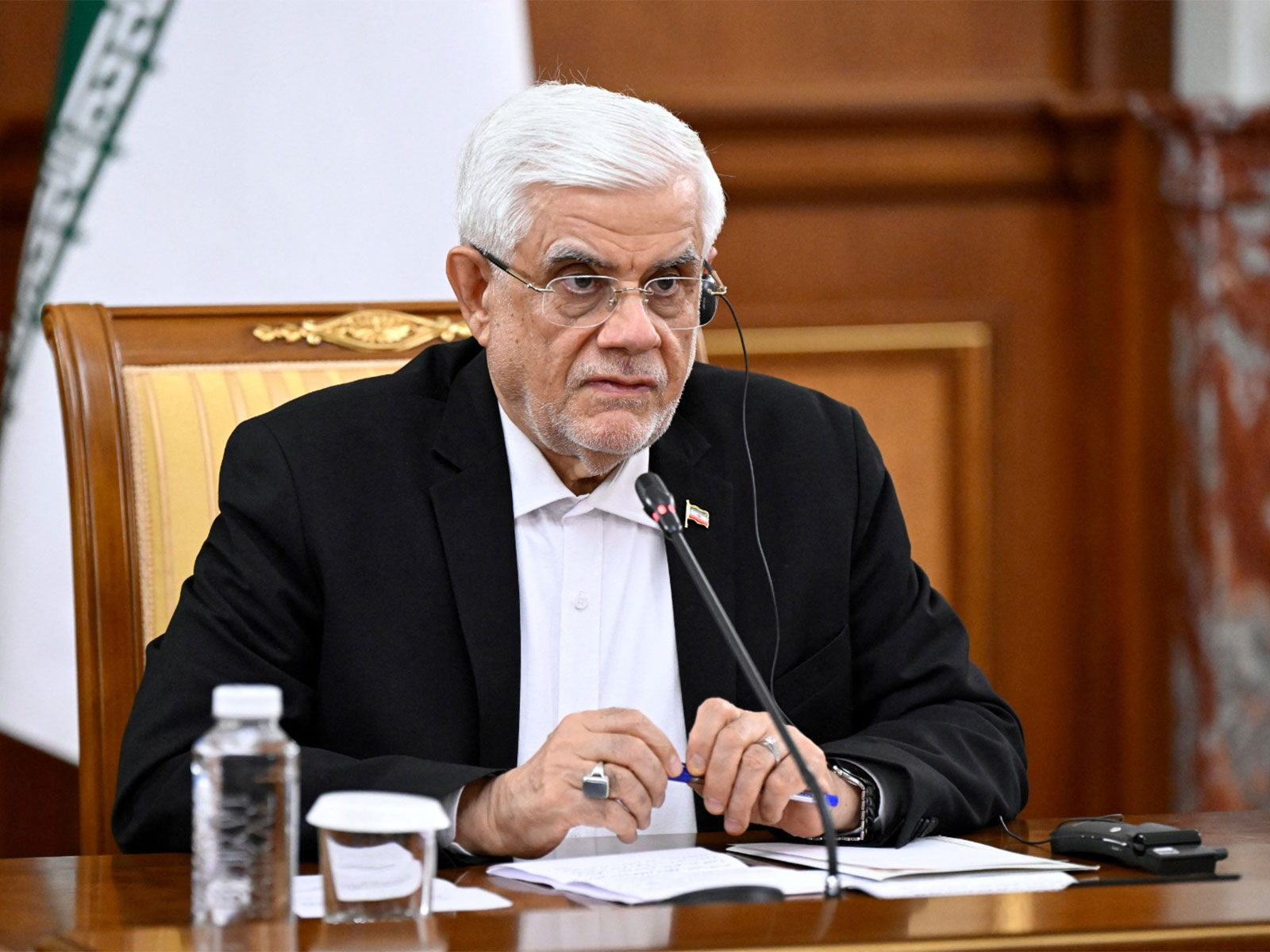 Iran's first Vice President Mohammad Reza Aref (File Photo/Reuters)