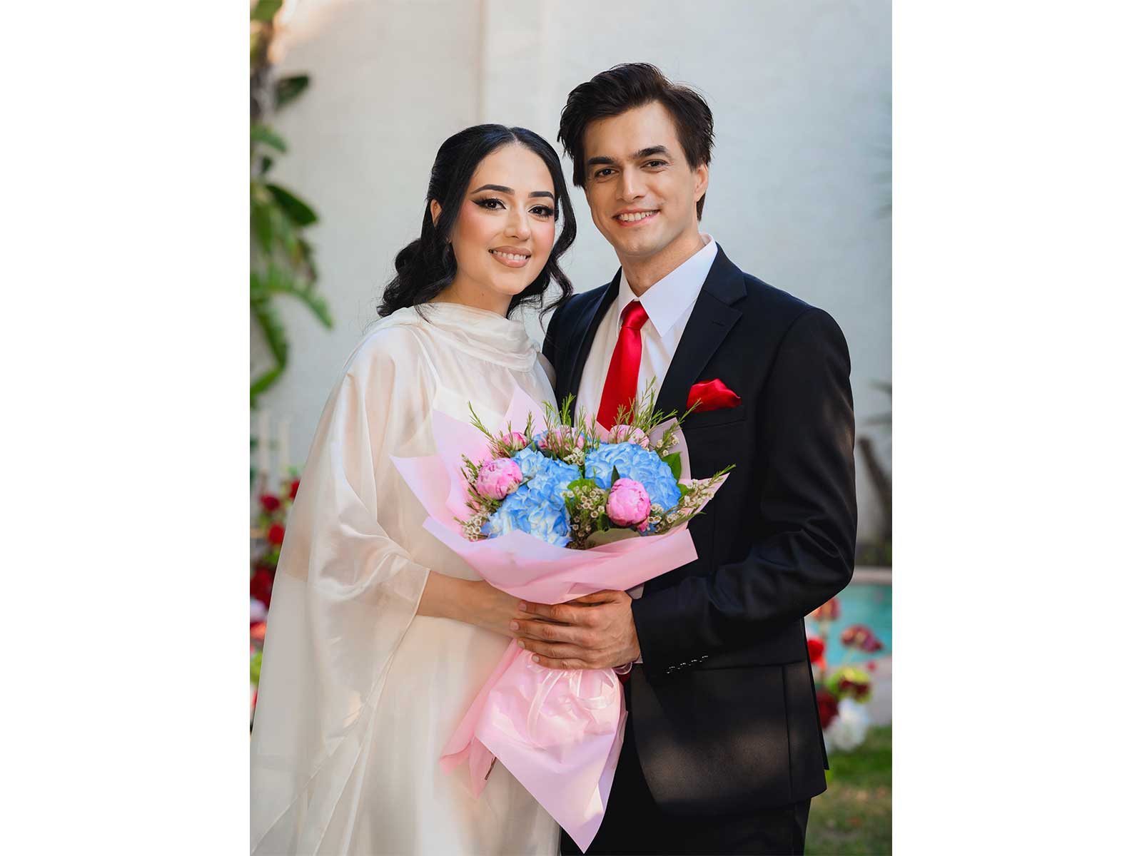 Mohsin Khan with his partner Tamanna (Photo/Instagram@khan_mohsinkhan)