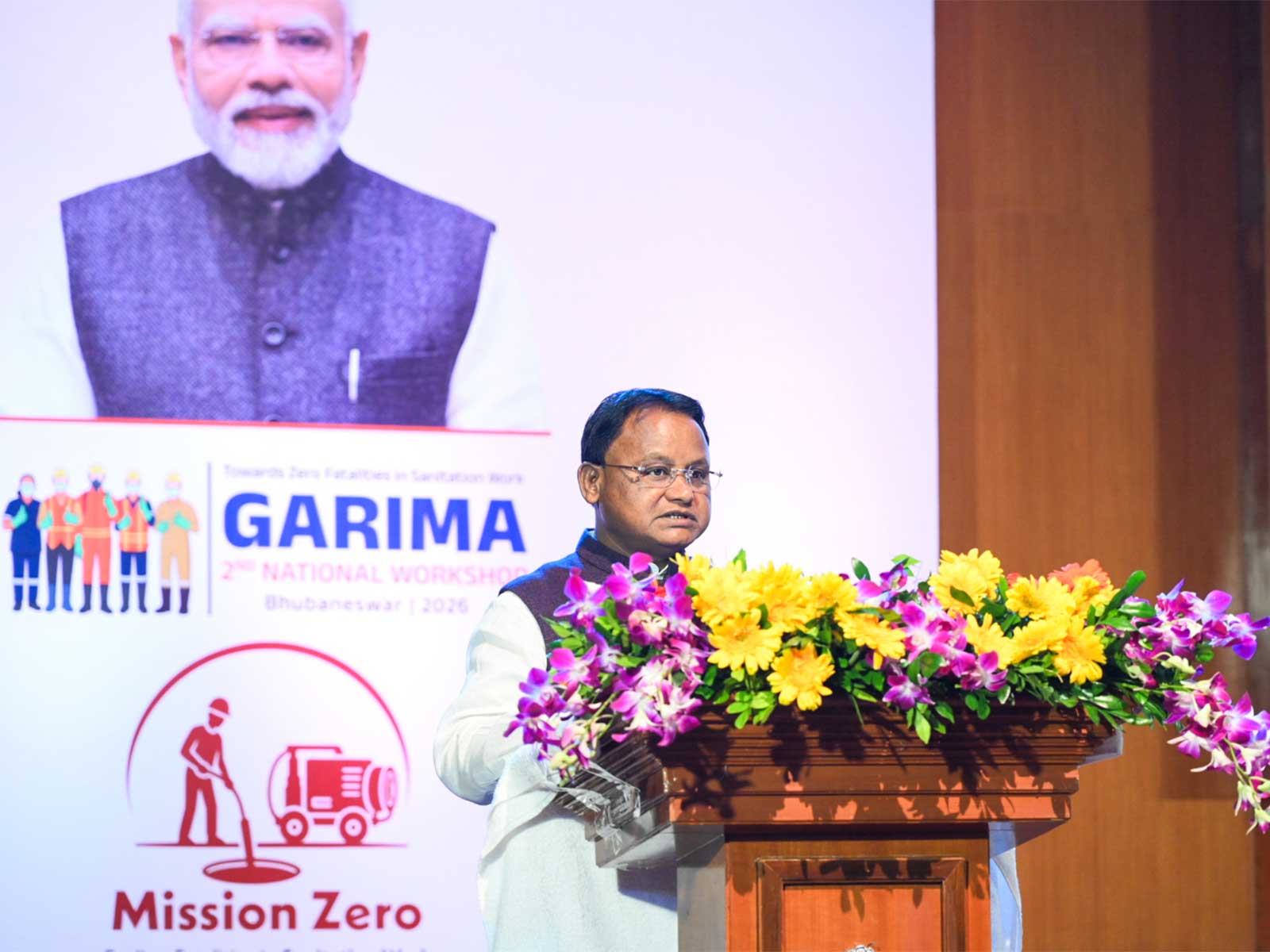 Odisha Chief Minister Mohan Charan Majhi (Photo/ ANI)