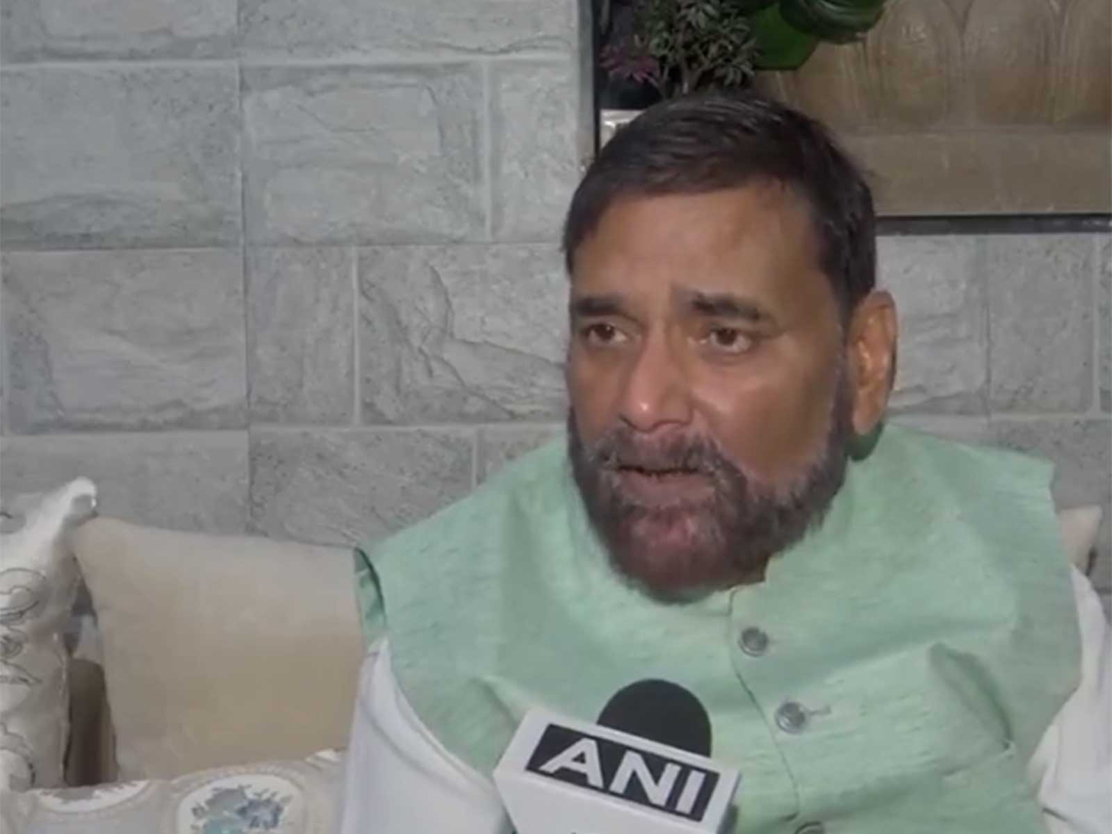 JDU leader Rajiv Ranjan (Photo/ANI)