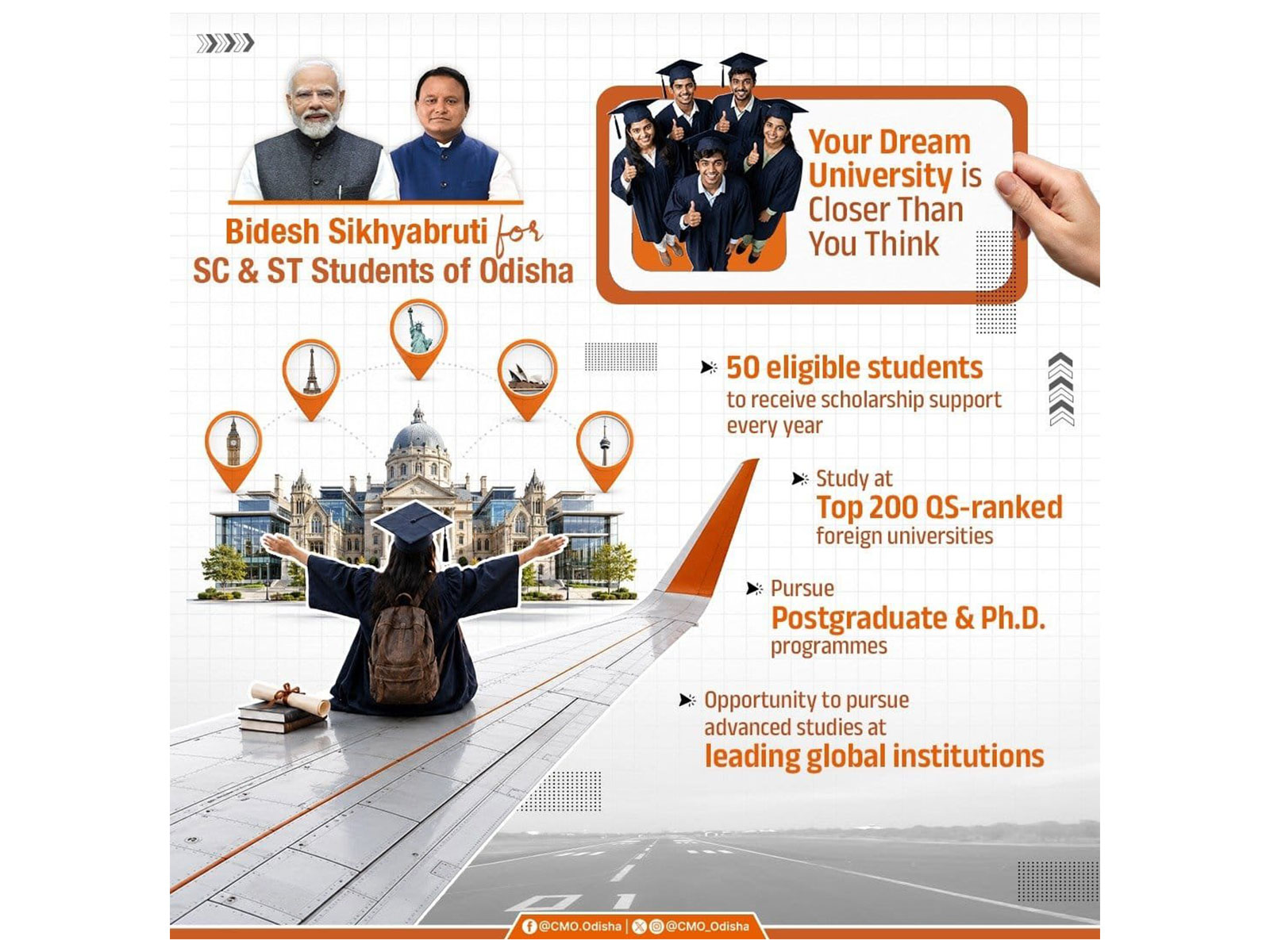 Bidesh Sikhyabruti Scholarship Scheme (Photo/Bihar CMO)