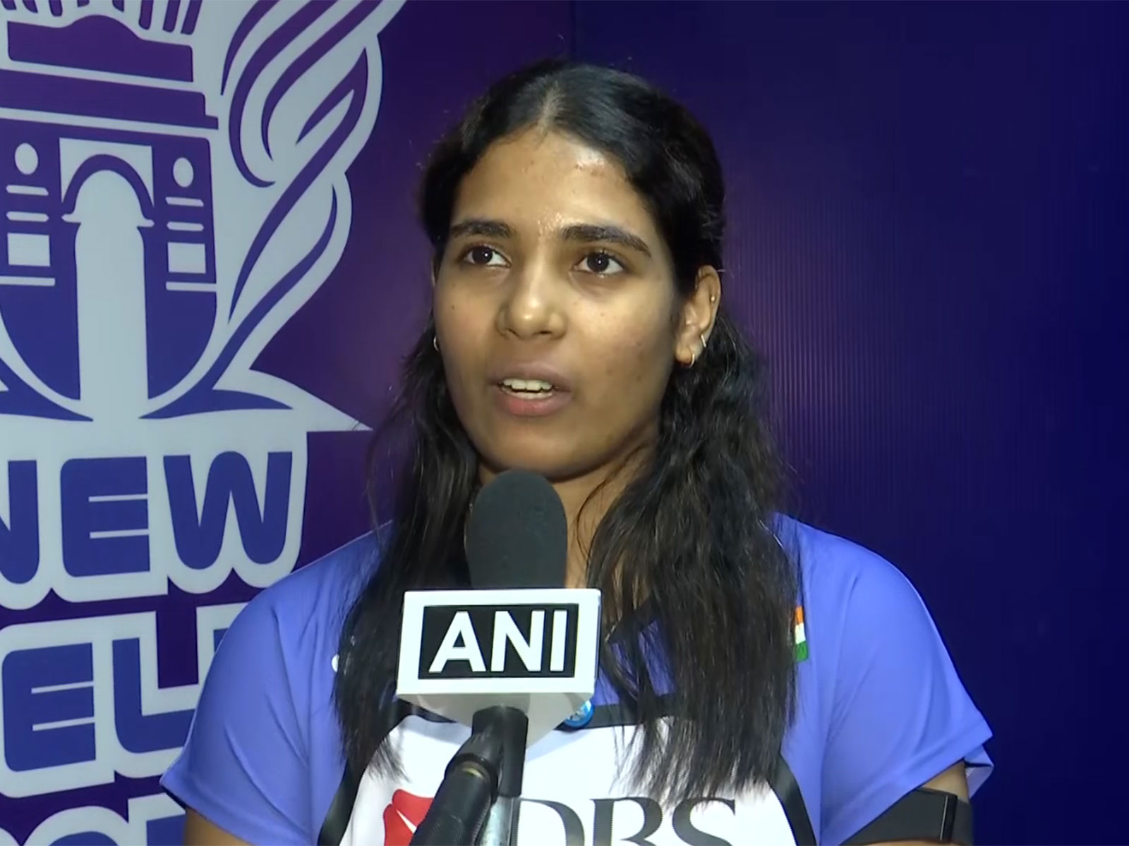 Indian badminton player Treesa Jolly (Photo: ANI)