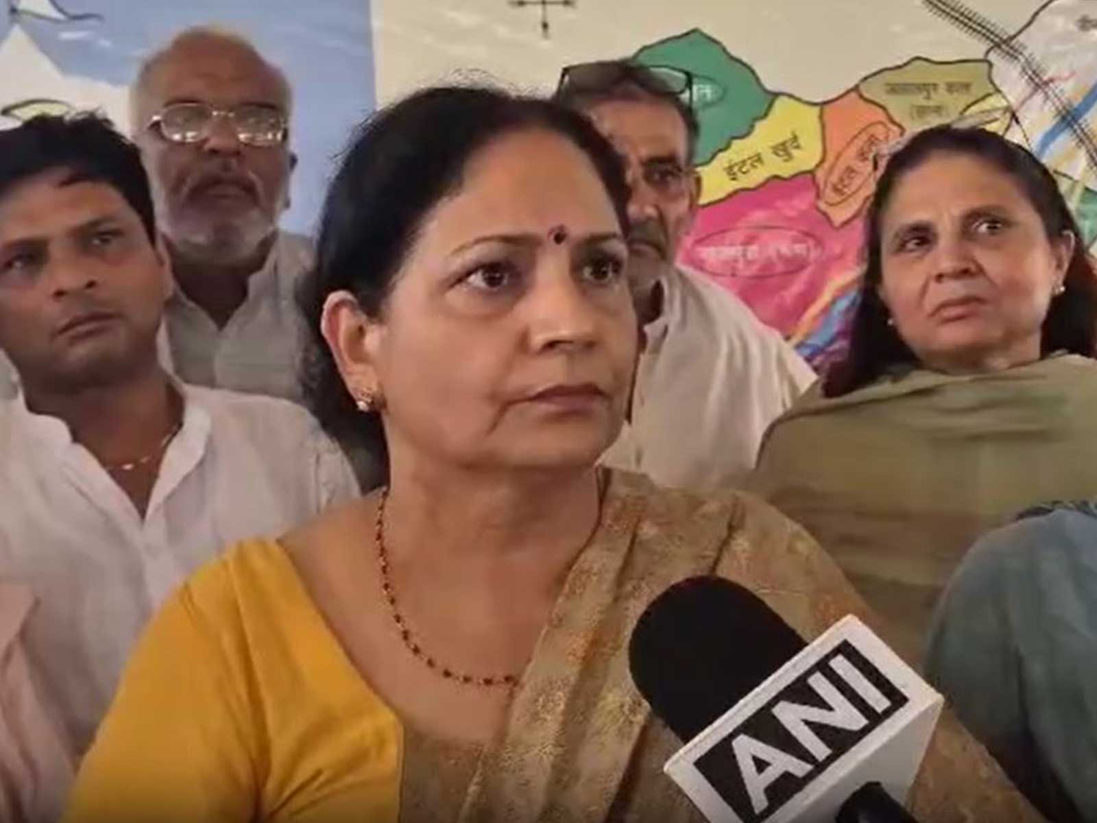Santosh Dahiya, National President of the Women's Wing of Sarv Jatiya Khap (Photo/ANI)