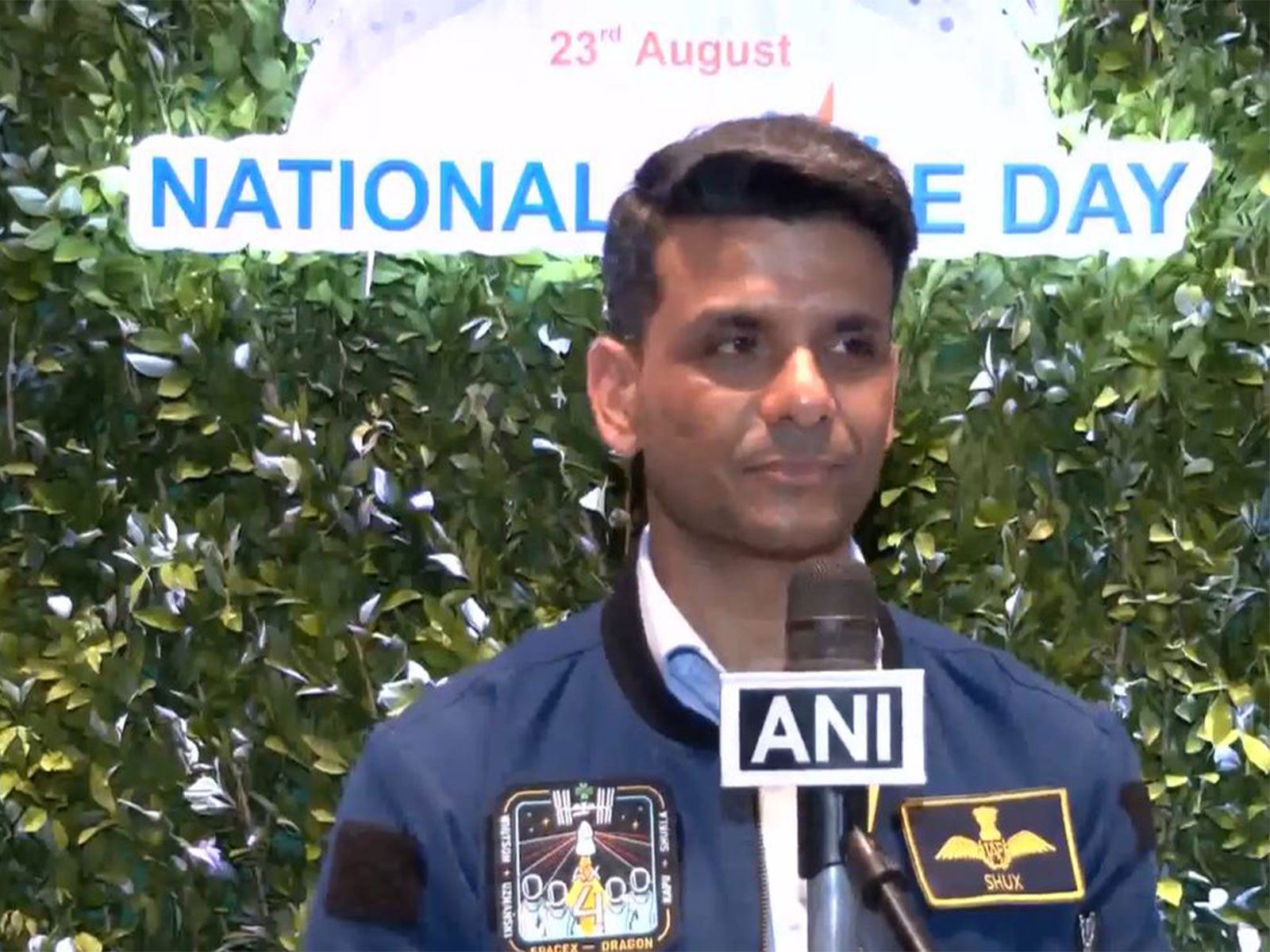 Indian Air Force Group Captain Shubhanshu Shukla (Photo/ANI)