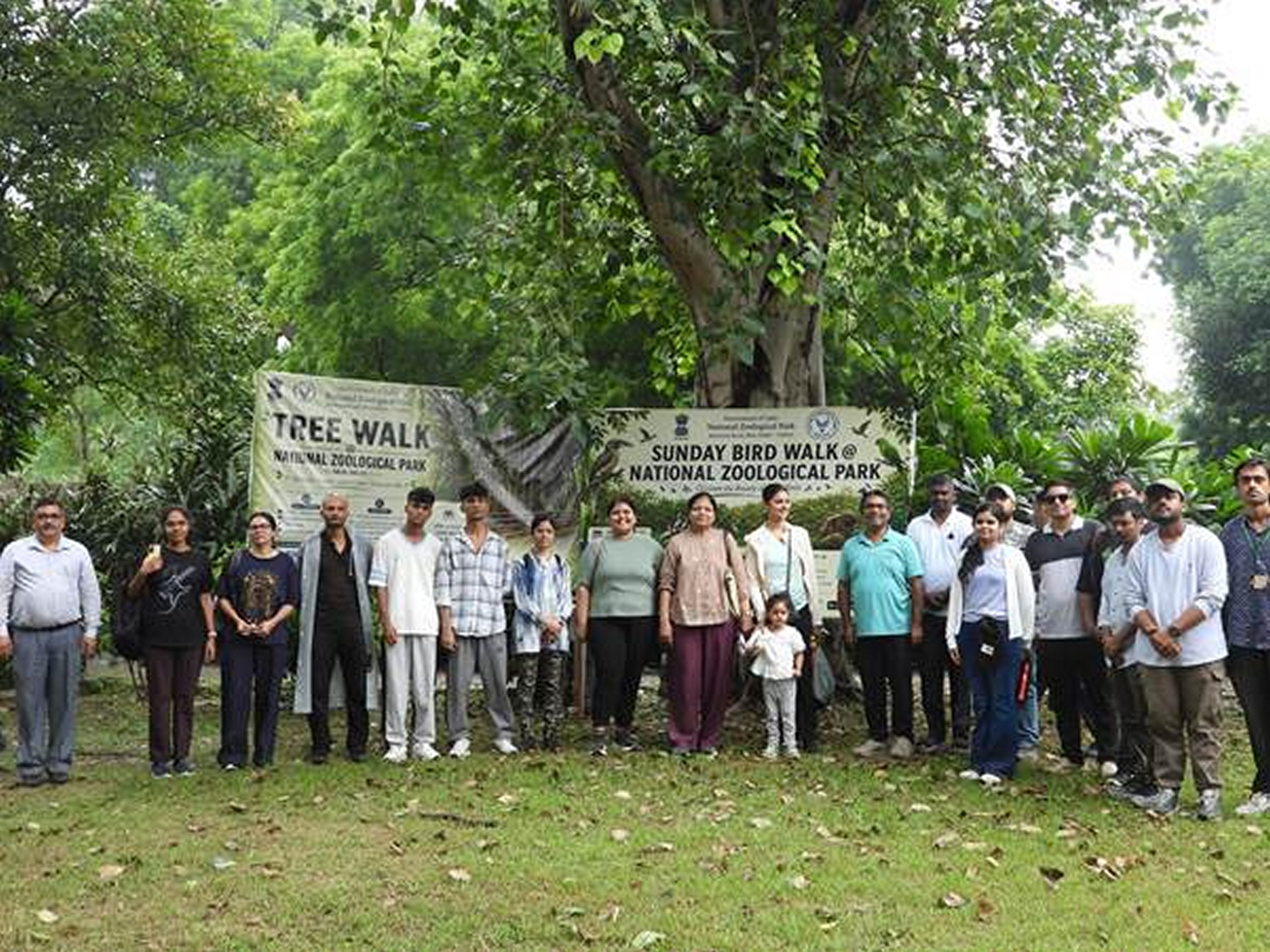  Second edition of 'Tree Walk' at Narional Zoological Park (Photo/PIB)