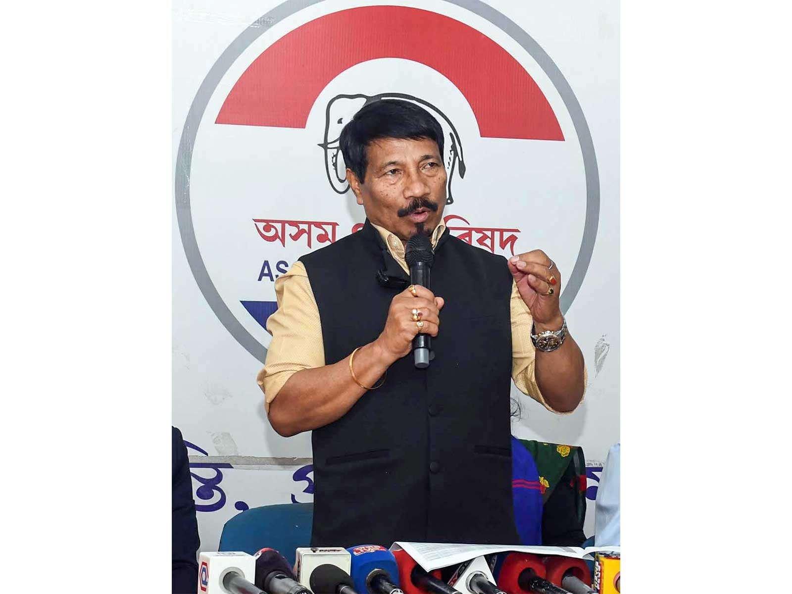 Assam Minister Atul Bora (File Photo/ANI)