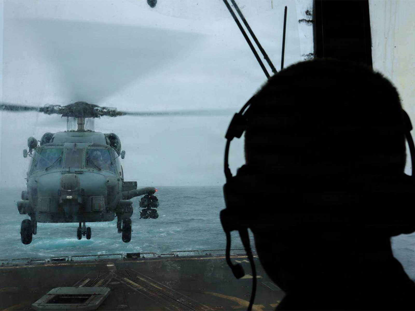 Visuas of naval blockade operations by CENTCOM (Photo/X/@CENTCOM)