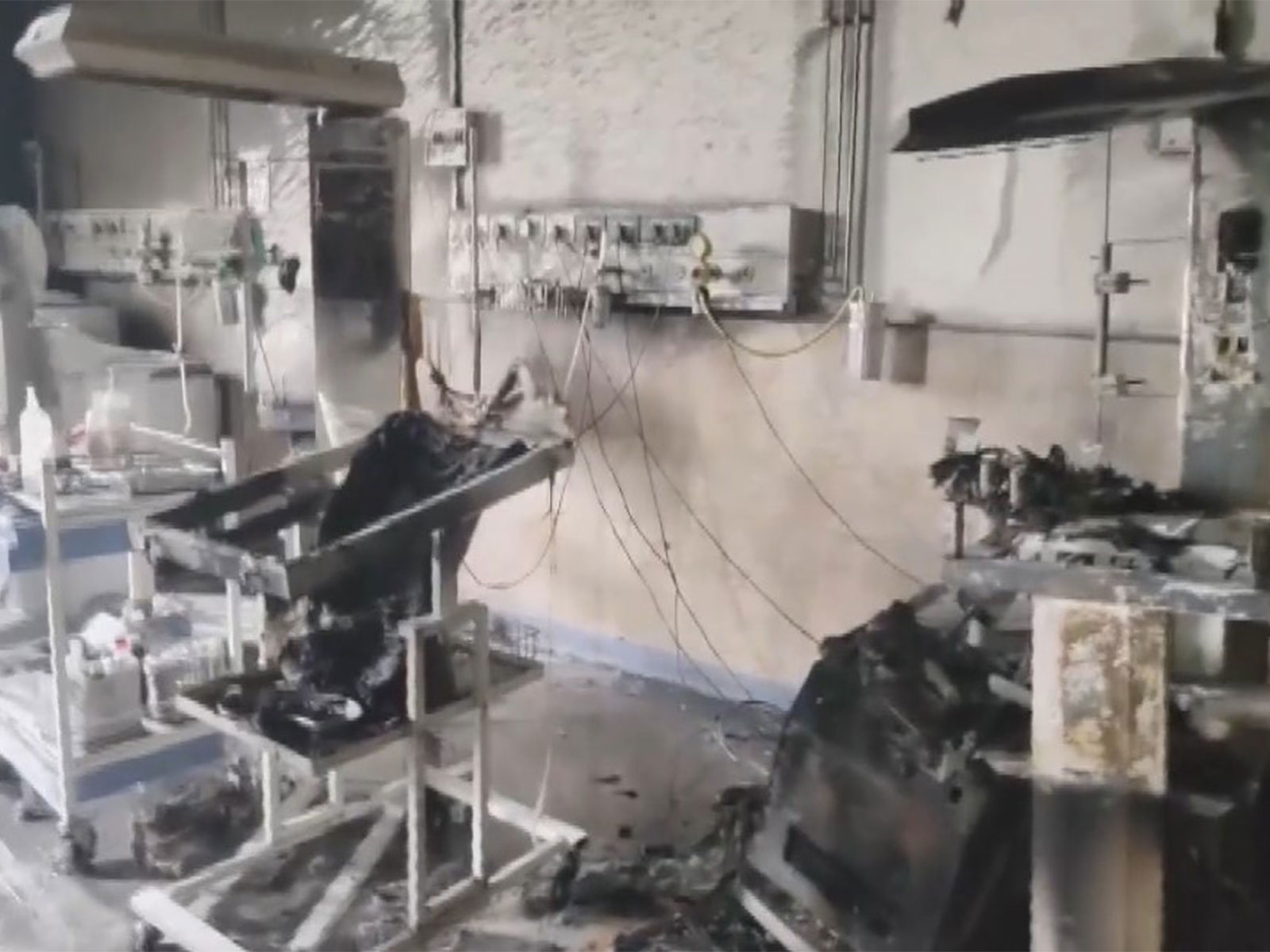 Fire broke out in the NICU of the District Women's Hospital (Photo/ANI)