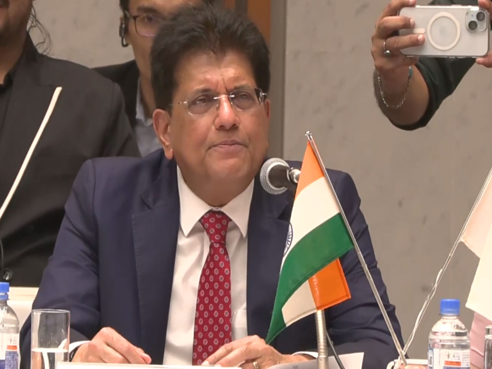 Piyush Goyal at Japan-India Business Consultative Committee (JIBCC) (Photo/ANI)