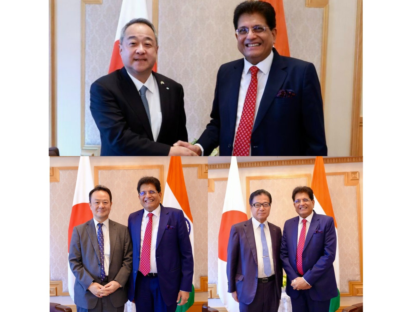 Piyush Goyal with Japanese industry leaders (Photo/X_PiyushGoyal)