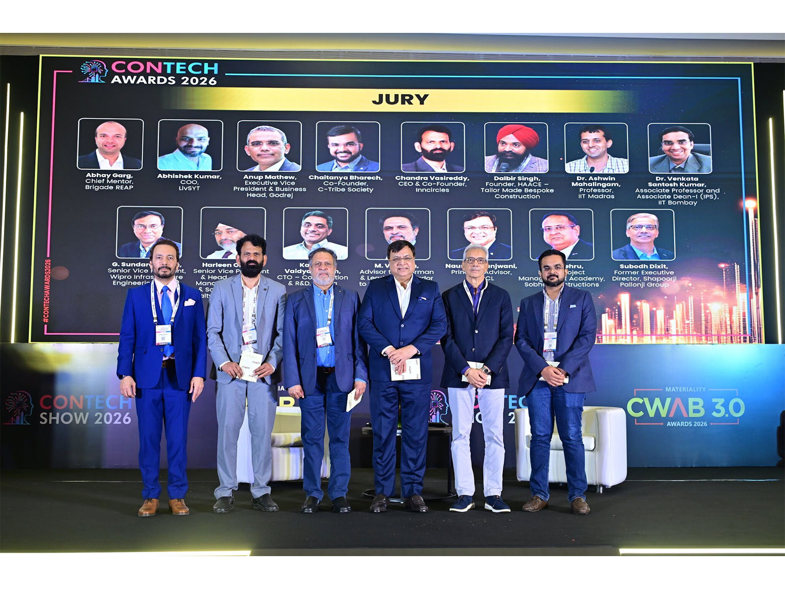 Signature Global, Raymond Realty, Sobha, Kalpataru, Prestige, Brigade, Ajmera, Sunteck, URC bag honours; Startups bag ConTech Awards