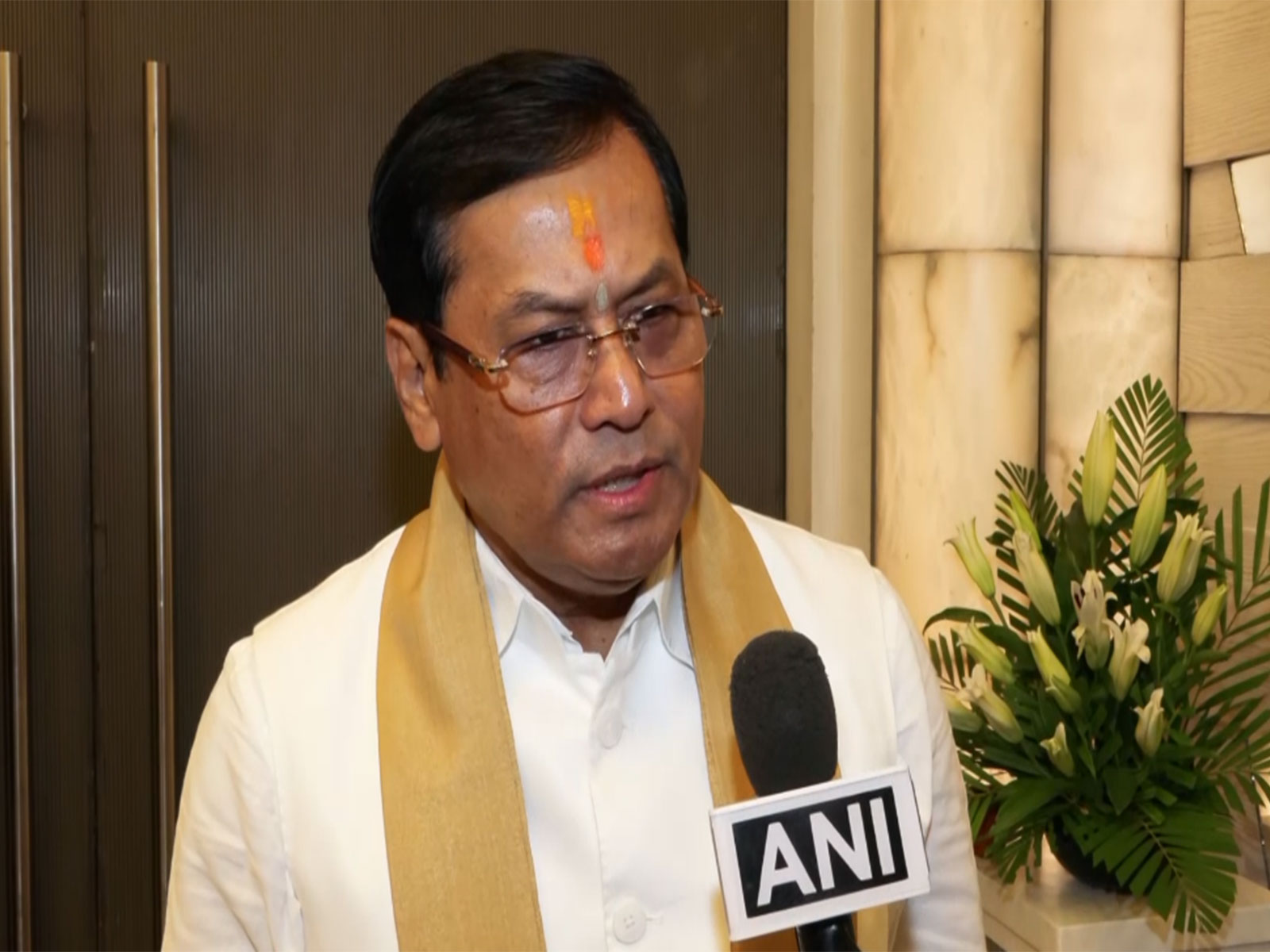  Union Minister Sarbananda Sonowal  (Photo/ANI) 