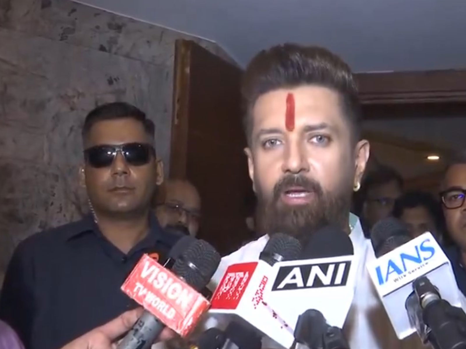 Union Minister Chirag Paswan (Photo:ANI) 