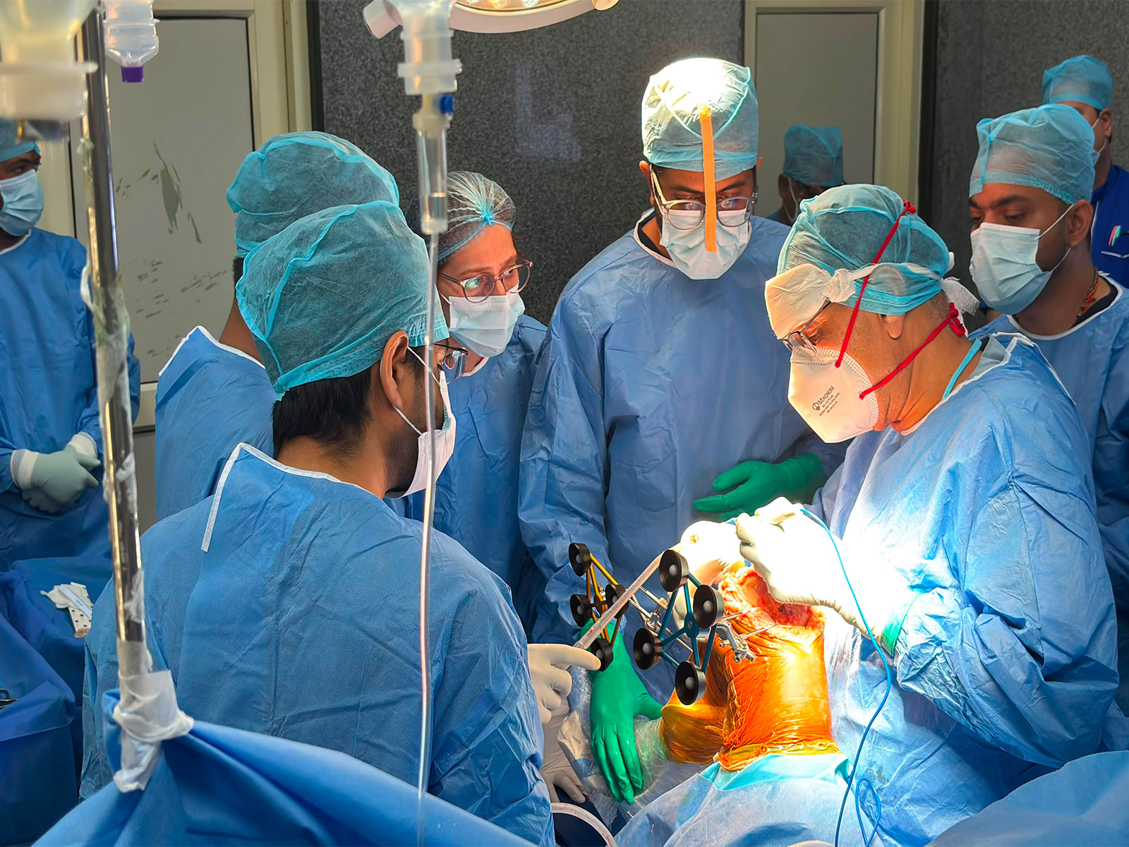 Safdarjung Hospital performs first robotic knee replacement (Photo/VMMC, Safdarjung Hospital)
