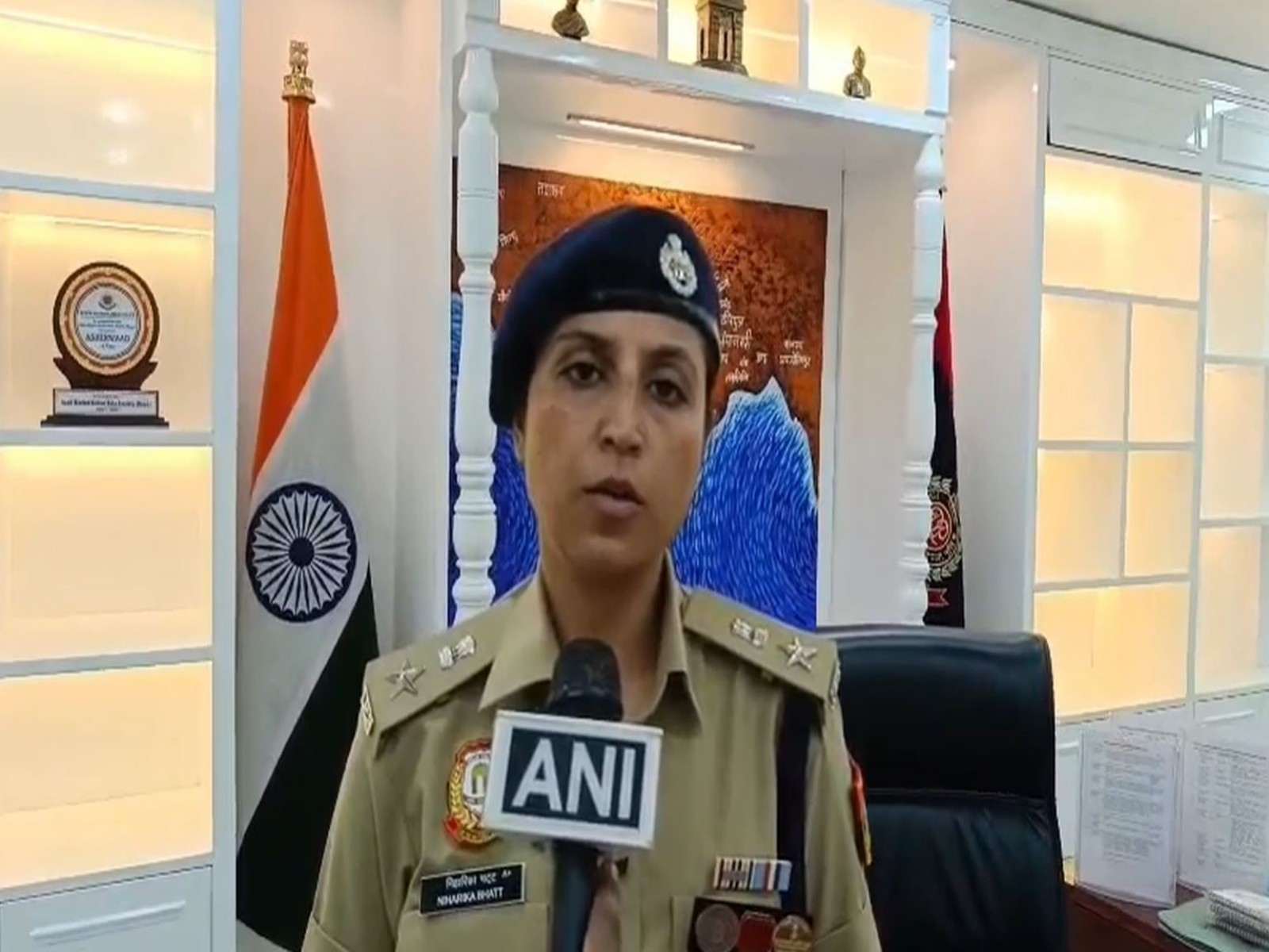  Niharika Bhatt, DCP North Delhi (Photo/ANI)