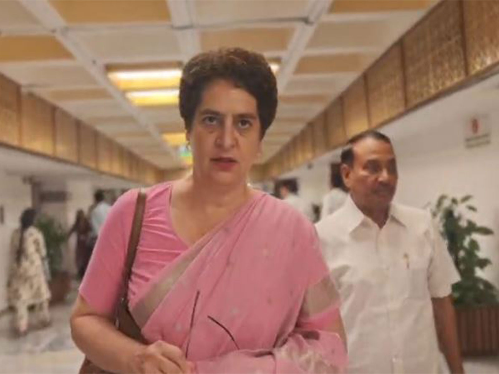 Congress MP Priyanka Gandhi Vadra (Photo/ANI)