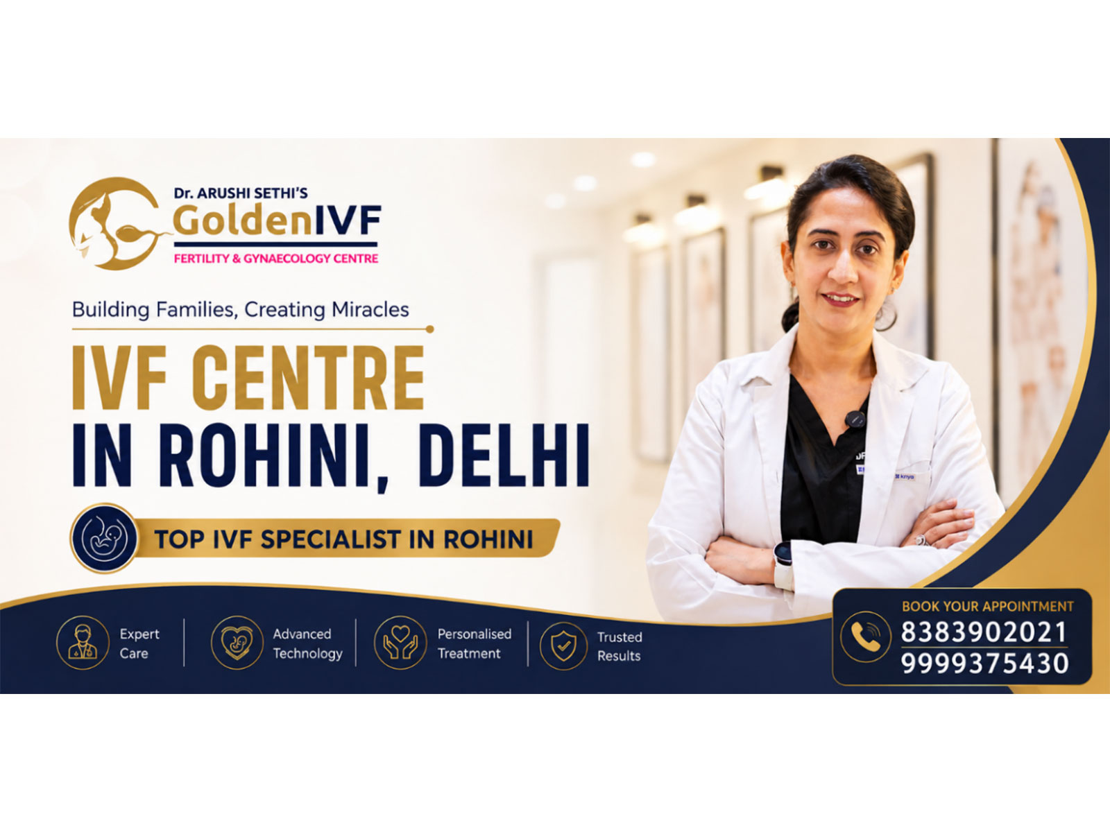 Dr Arushi Sethi's Golden IVF