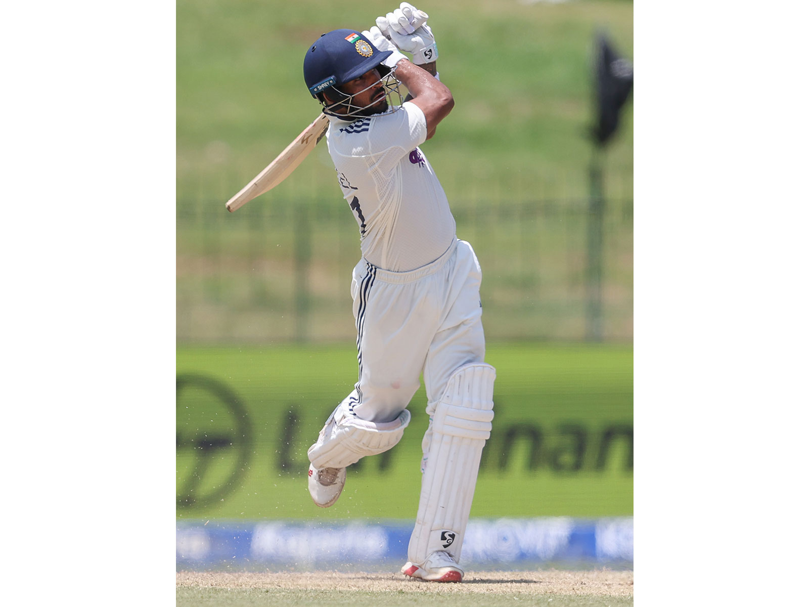 Dhruv Jurel in action. (Photo: @BCCI X)