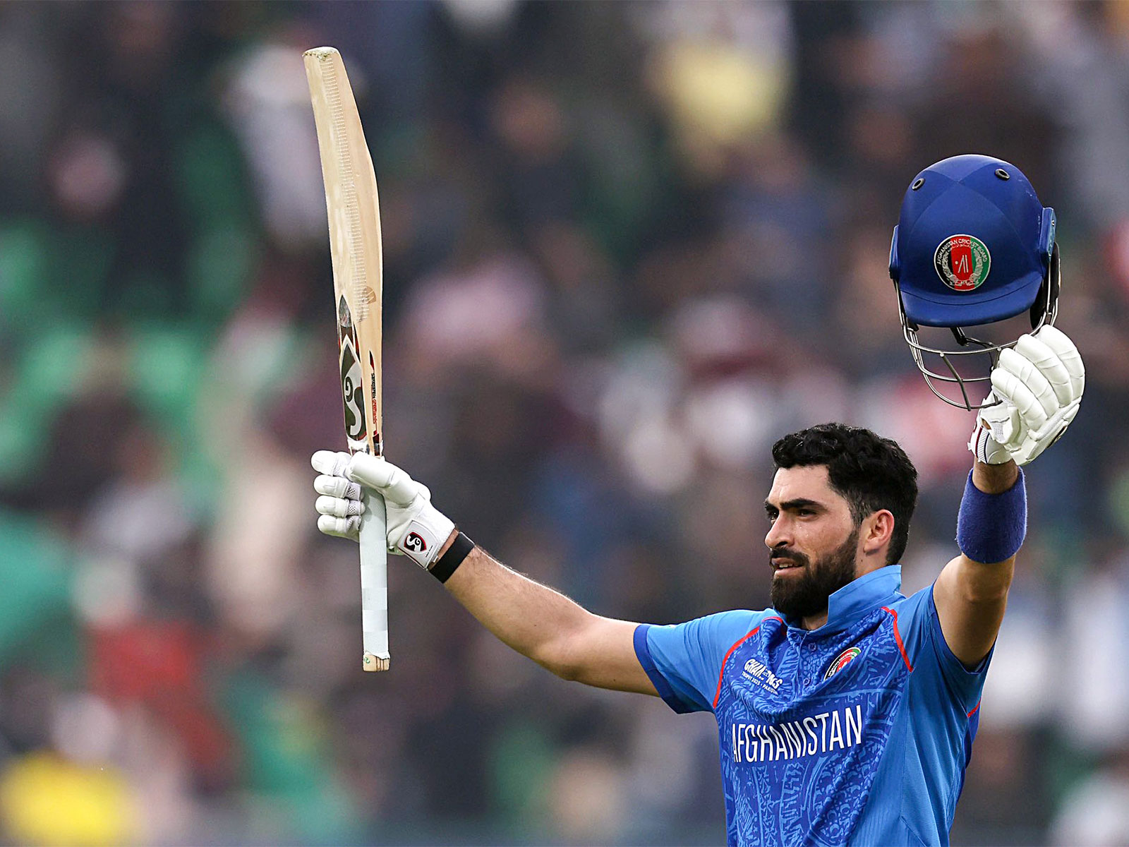 Afghanistan's Ibrahim Zadran. (Photo: ANI)