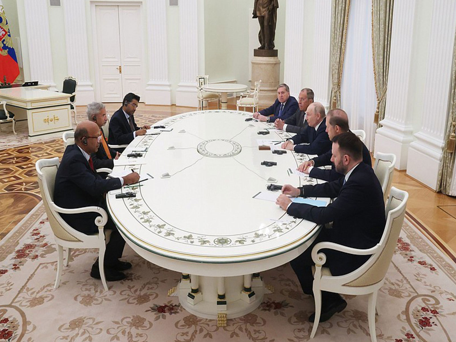 External Affairs Minister S Jaishankar with Russian President Vladimir Putin (Photo/Kremlin)