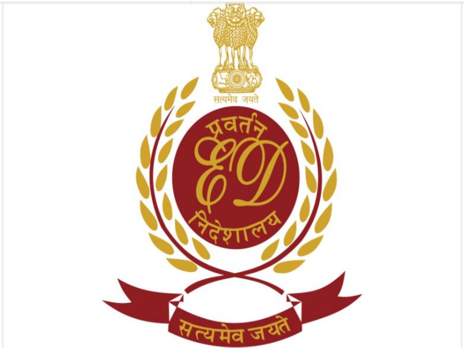 The Enforcement Directorate (ED) logo (Representative Image)