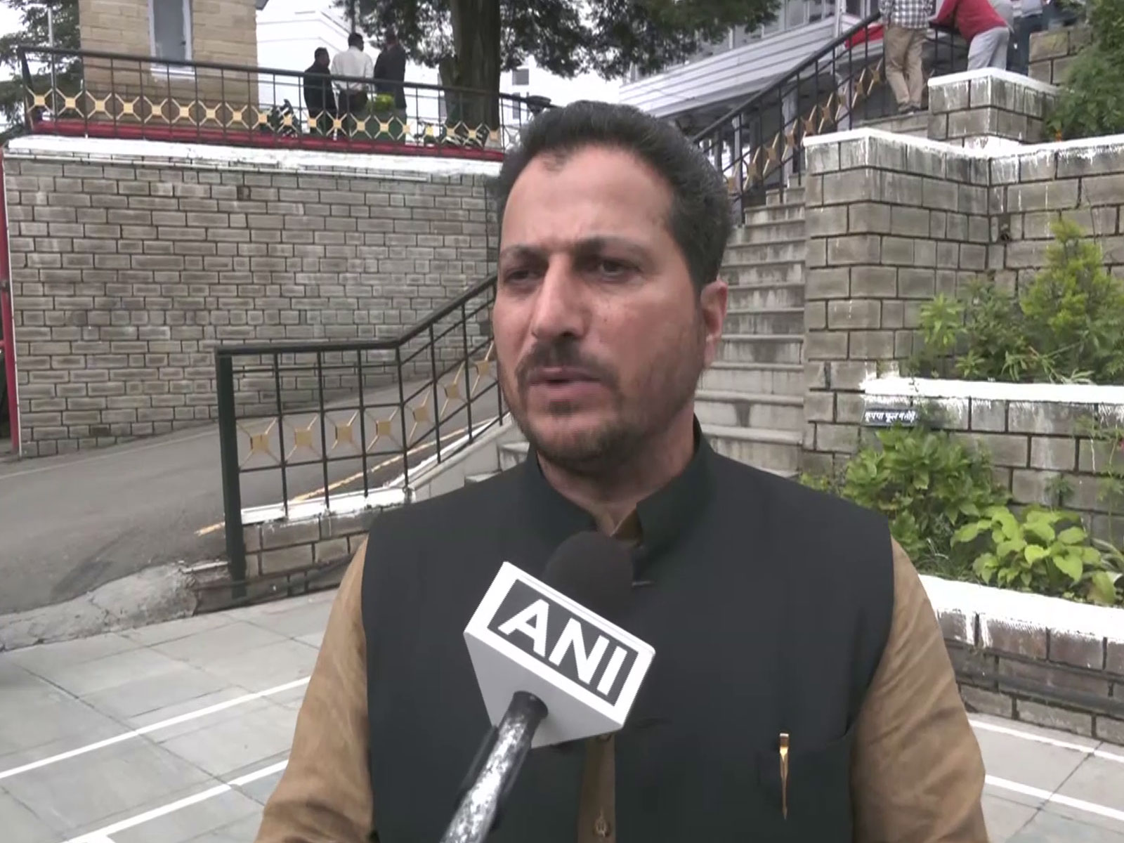 BJP MLA Rakesh Jamwal (Photo/ANI)