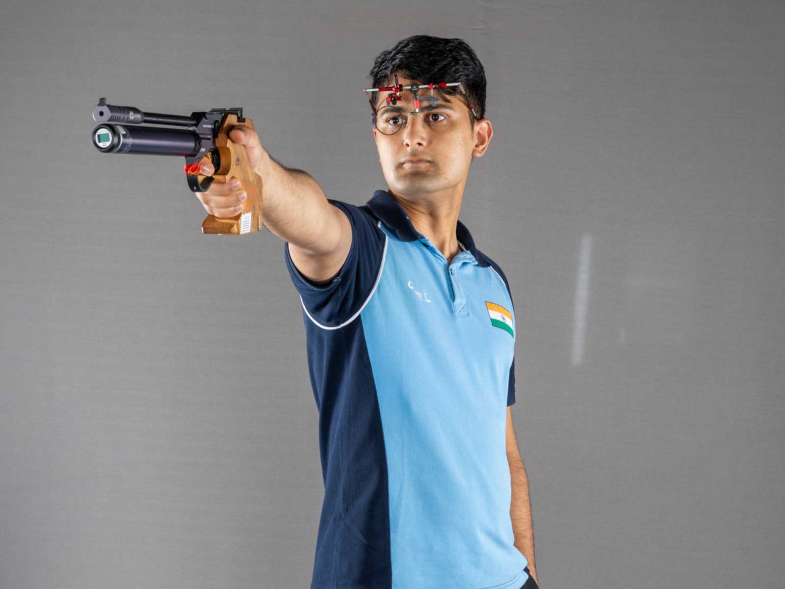 Indian shooter Aakash Bhardwaj. (Photo: NRAI)