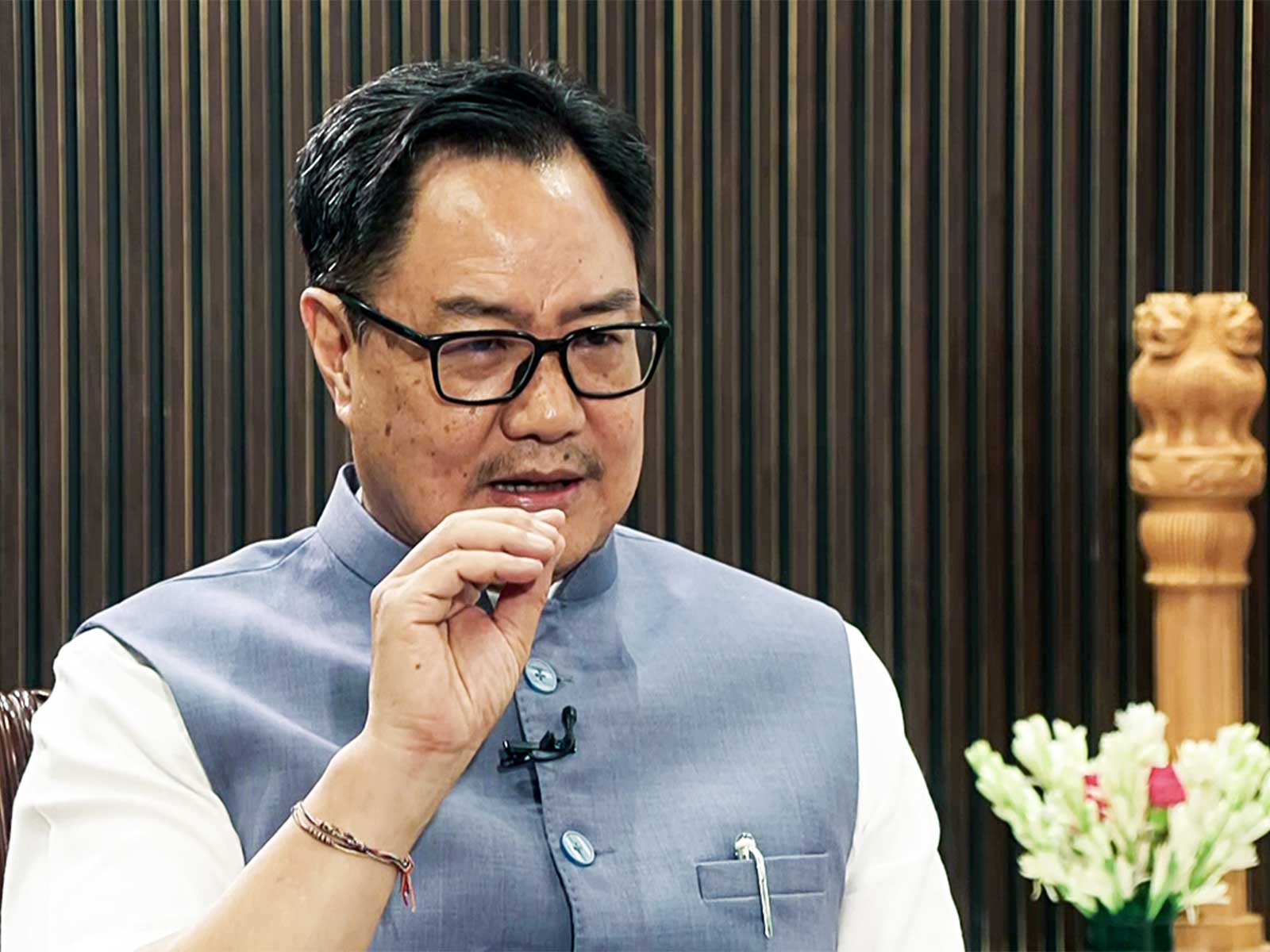 Union Minister Kiren Rijiju (File Photo/ANI)