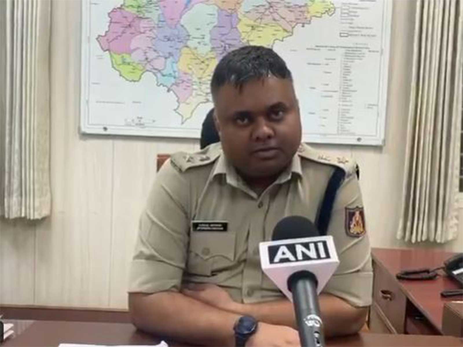 Superintendent of Police Chikkamagaluru, Jitendra Kumar Dayama (Photo/ANI)