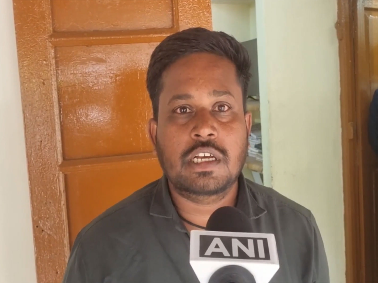 Swapnil Borge, father of newborn baby killed in fire tragedy (Photo/ANI)