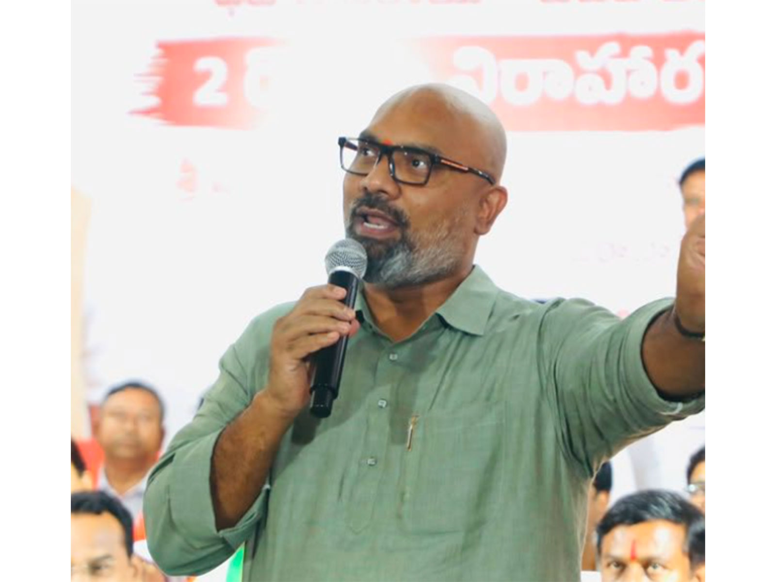BJP MP Dharmapuri Arvind (Photo/@Arvindharmapuri)
