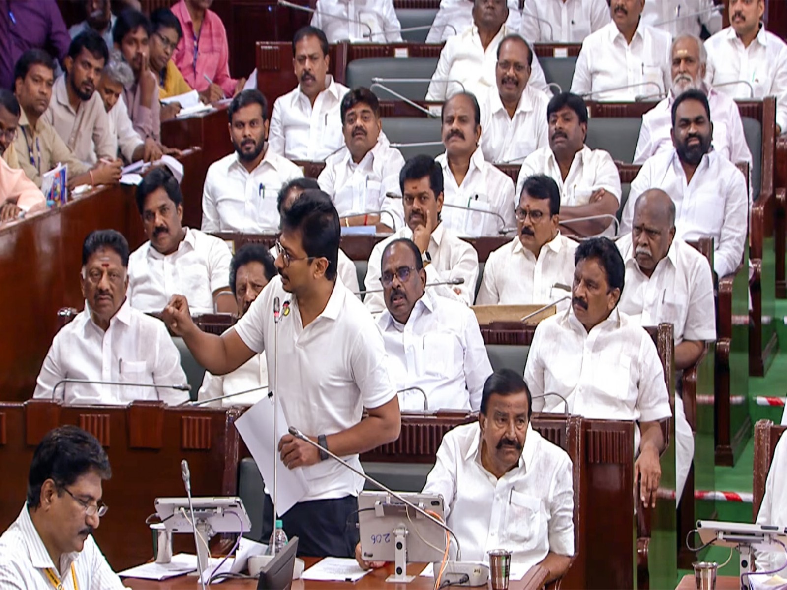 Leader of Opposition Udhayanidhi Stalin (File Photo\ANI)