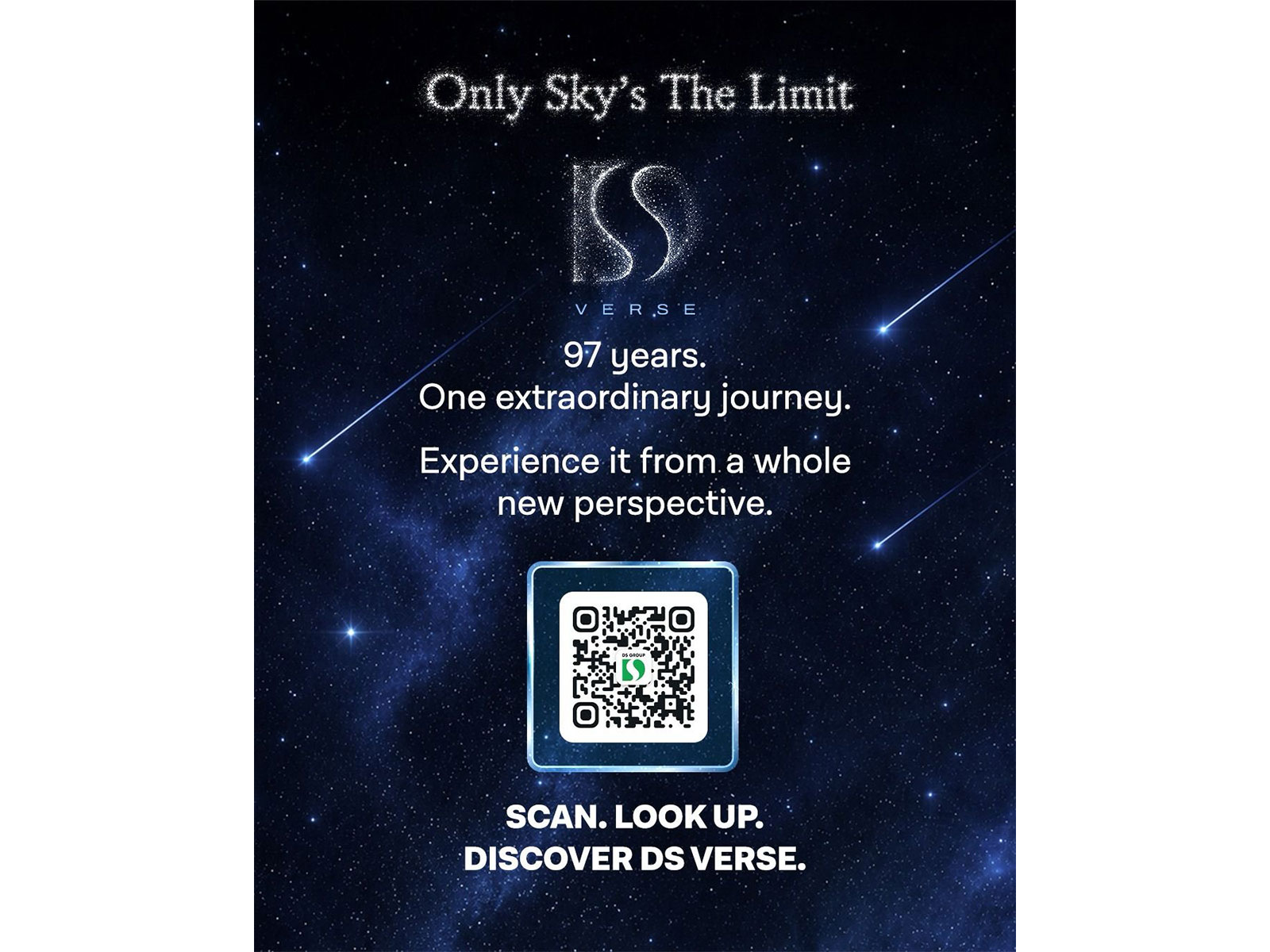  DS Group Marks 97th Founders' Day with 'DS-Verse', Telling its Story in the Sky