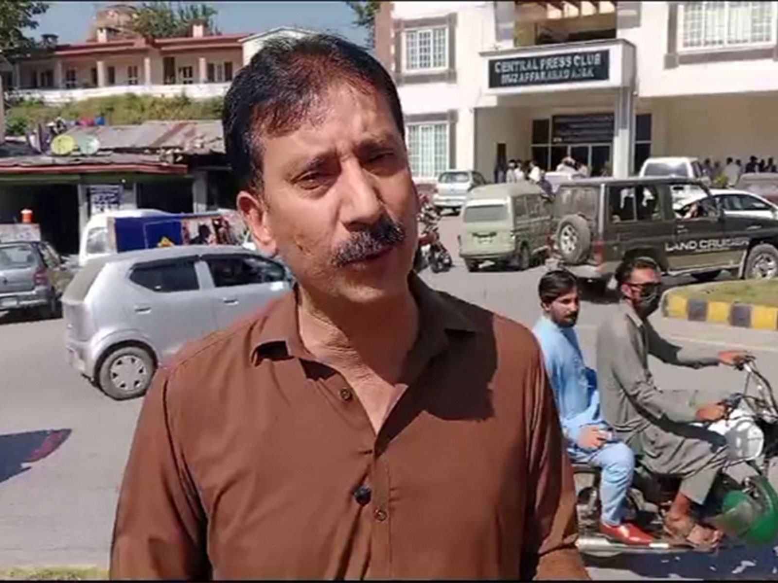 Shaukat Nawaz Mir, Member of Jammu and Kashmir Joint Awami Action Committee (File Photo/ANI)