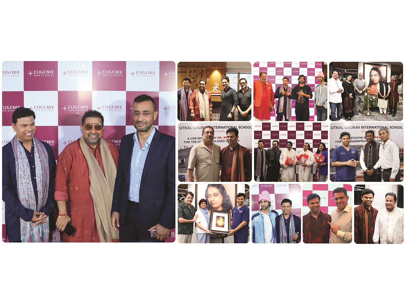  Combining soulful artistry with precision science Dr. Pradeep Sethi, Co-founder of Eugenix Hair Sciences (AIIMS New Delhi , Alumnus), celebrating transformation that touches lives!